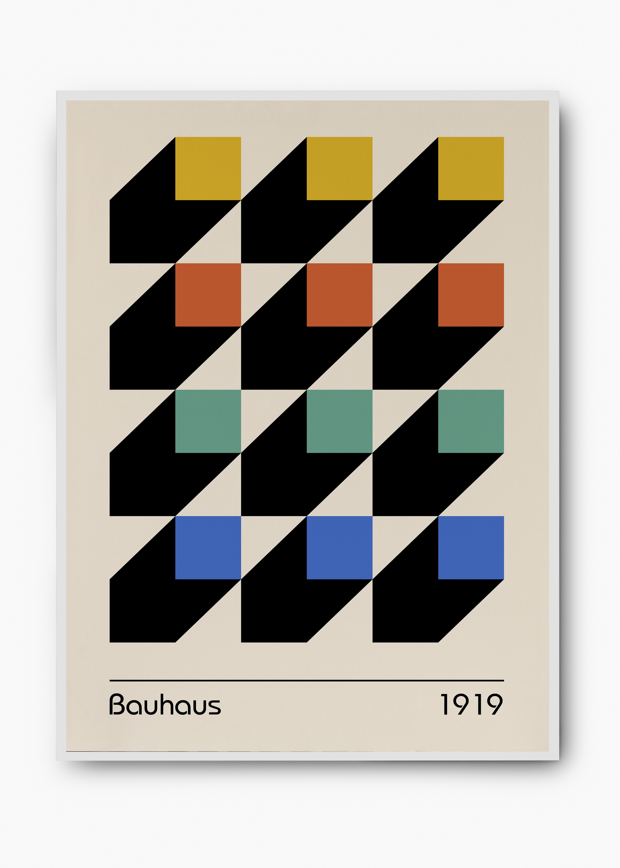 Quadro Bauhaus Blocks - 2
