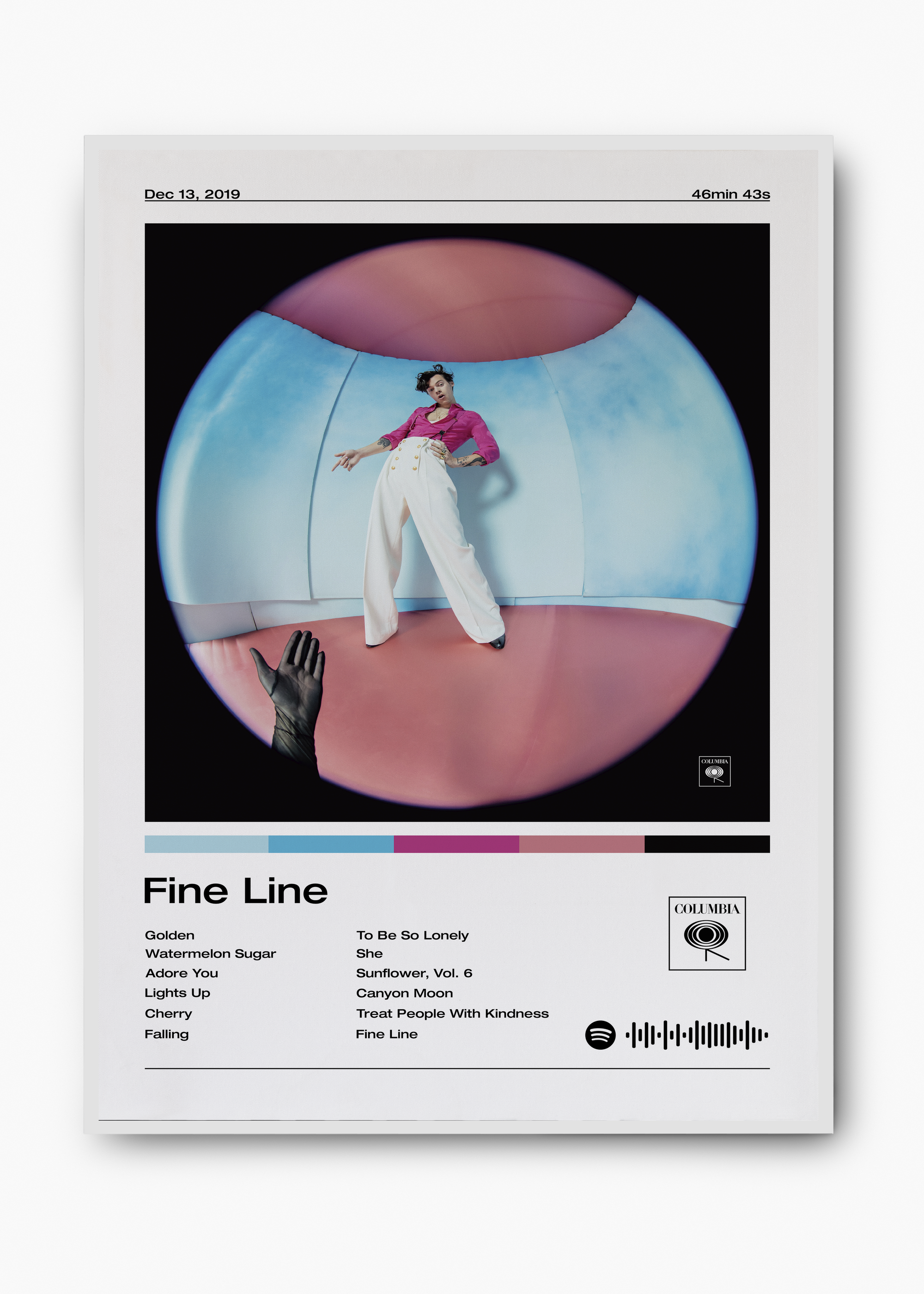 Quadro Harry Styles Fine Line - 2