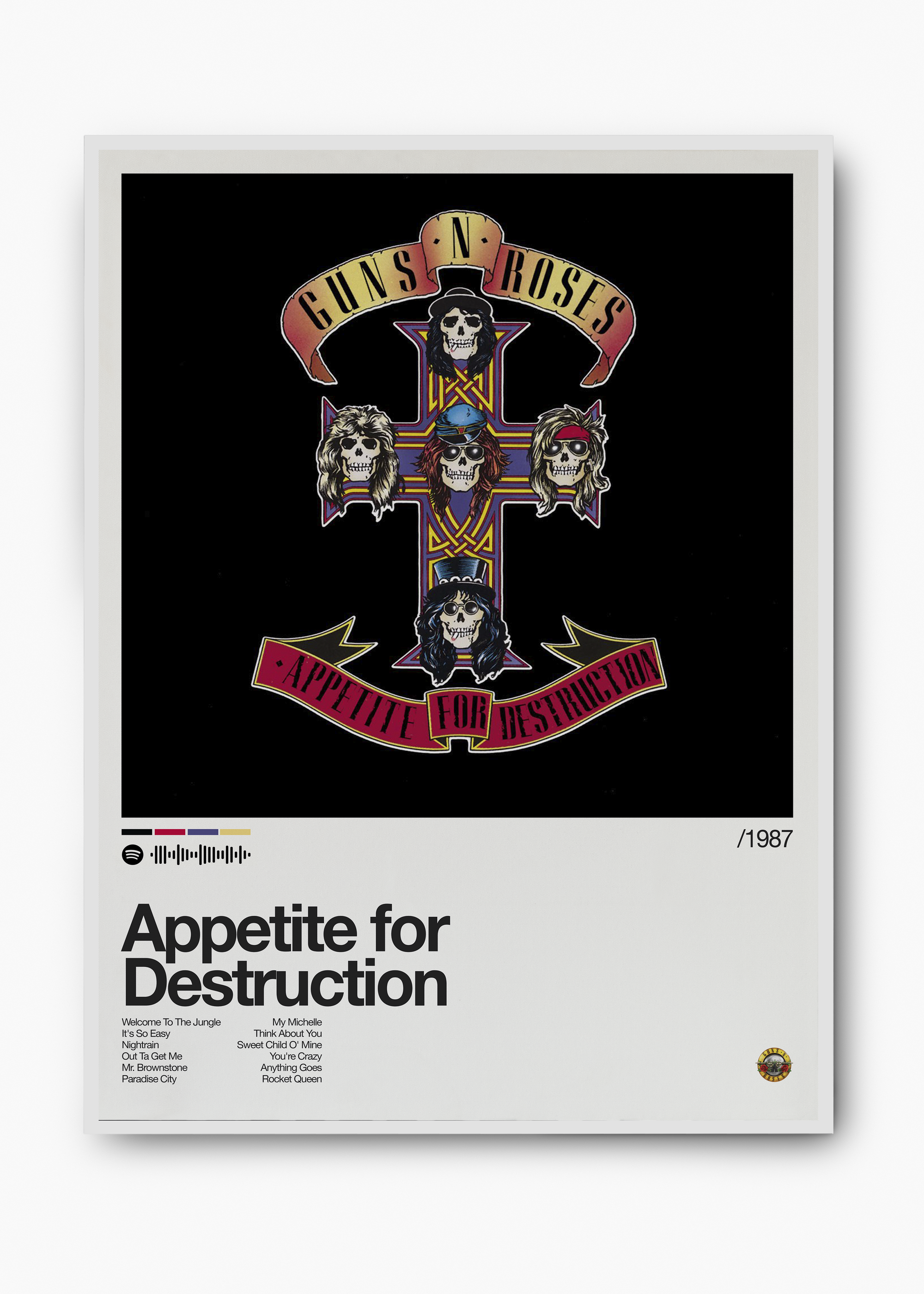 Quadro Guns n' Roses Appetite for Destruction II - 2