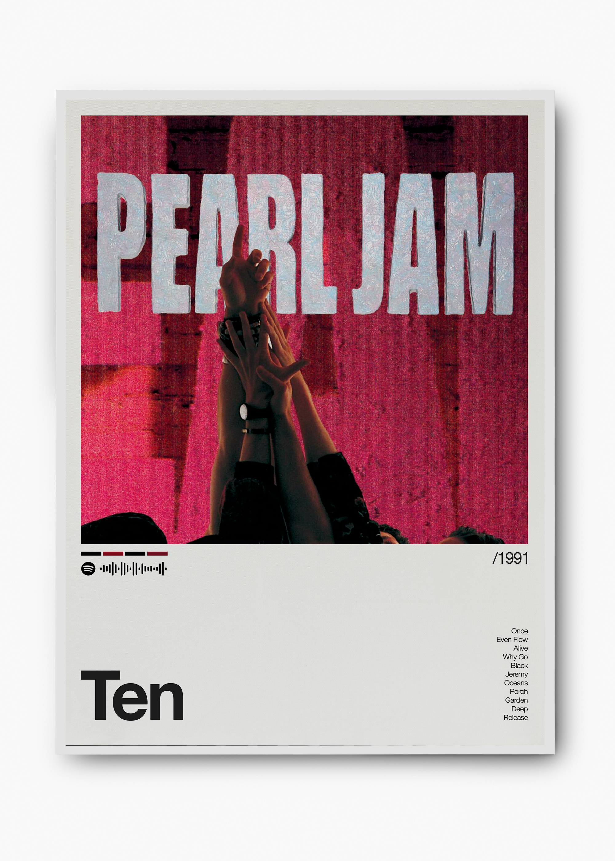 Quadro Pearl Jam Ten II - 2