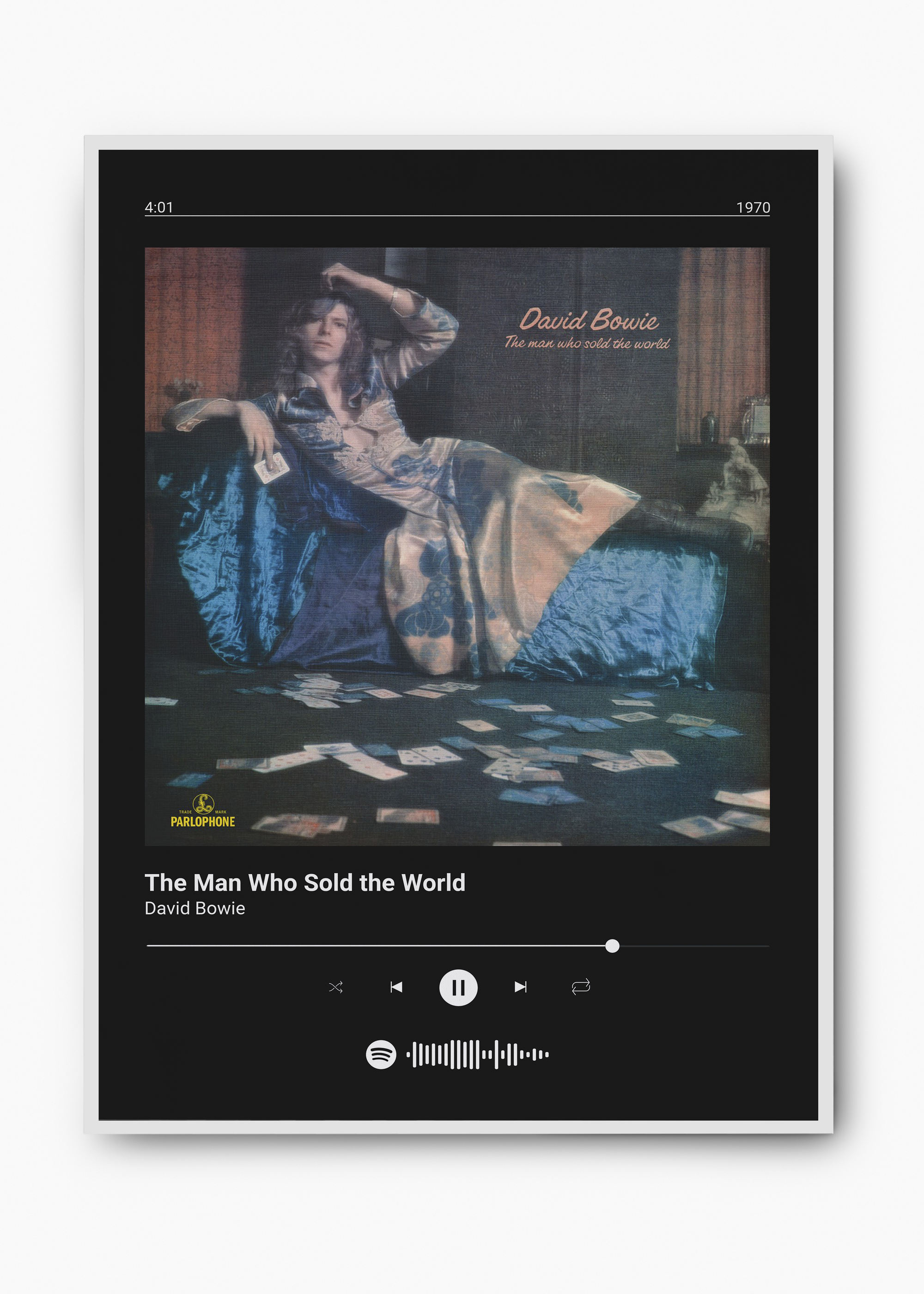 Quadro David Bowie The Man Who Sold the World - 2