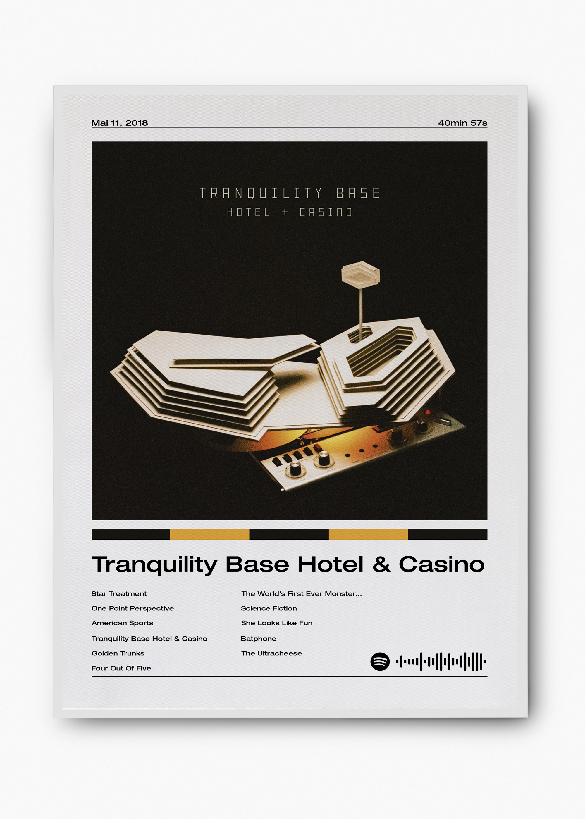 Quadro Arctic Monkeys Tranquility Base Hotel & Casino - 2