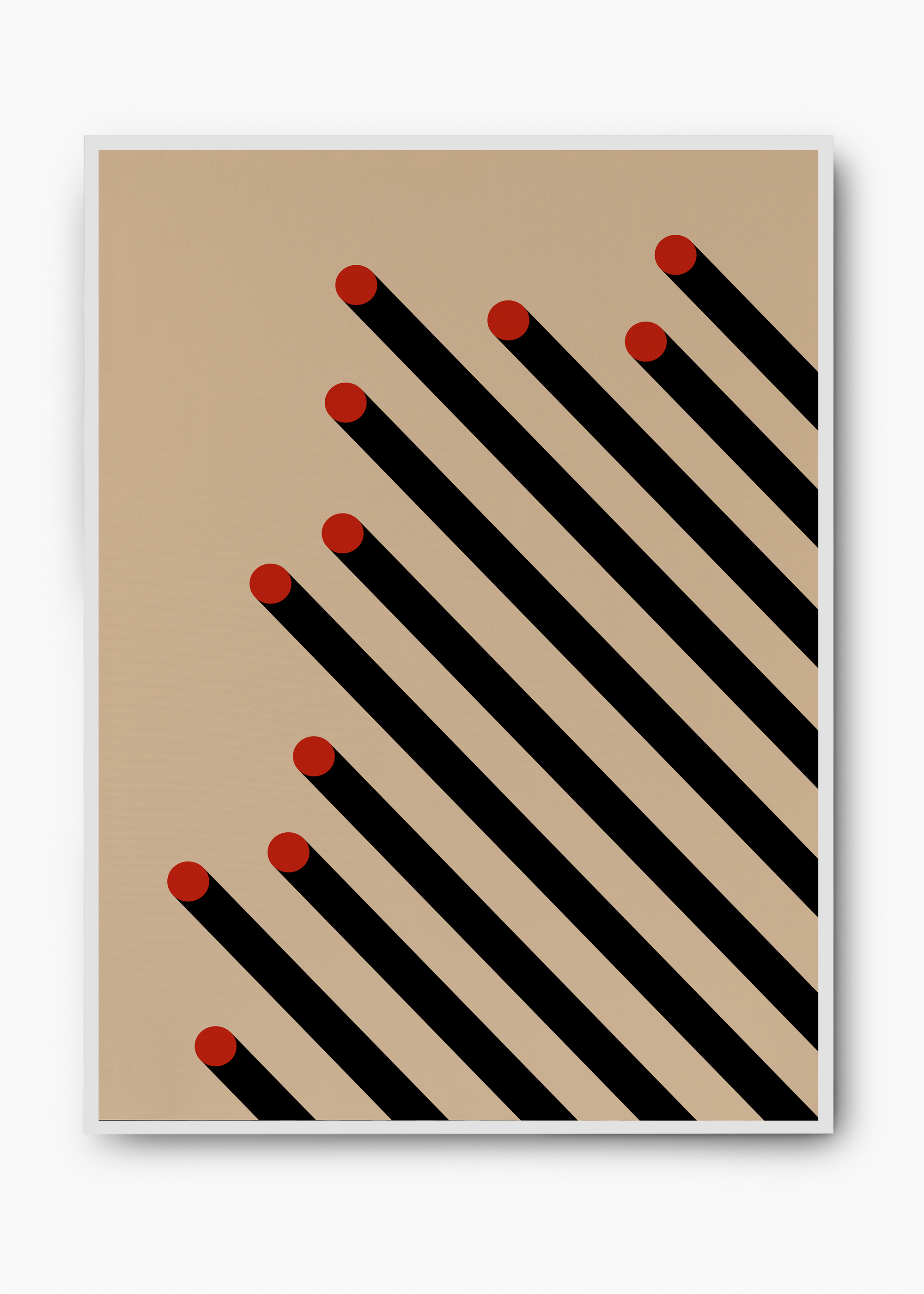 Quadro Bauhaus Reds - 2