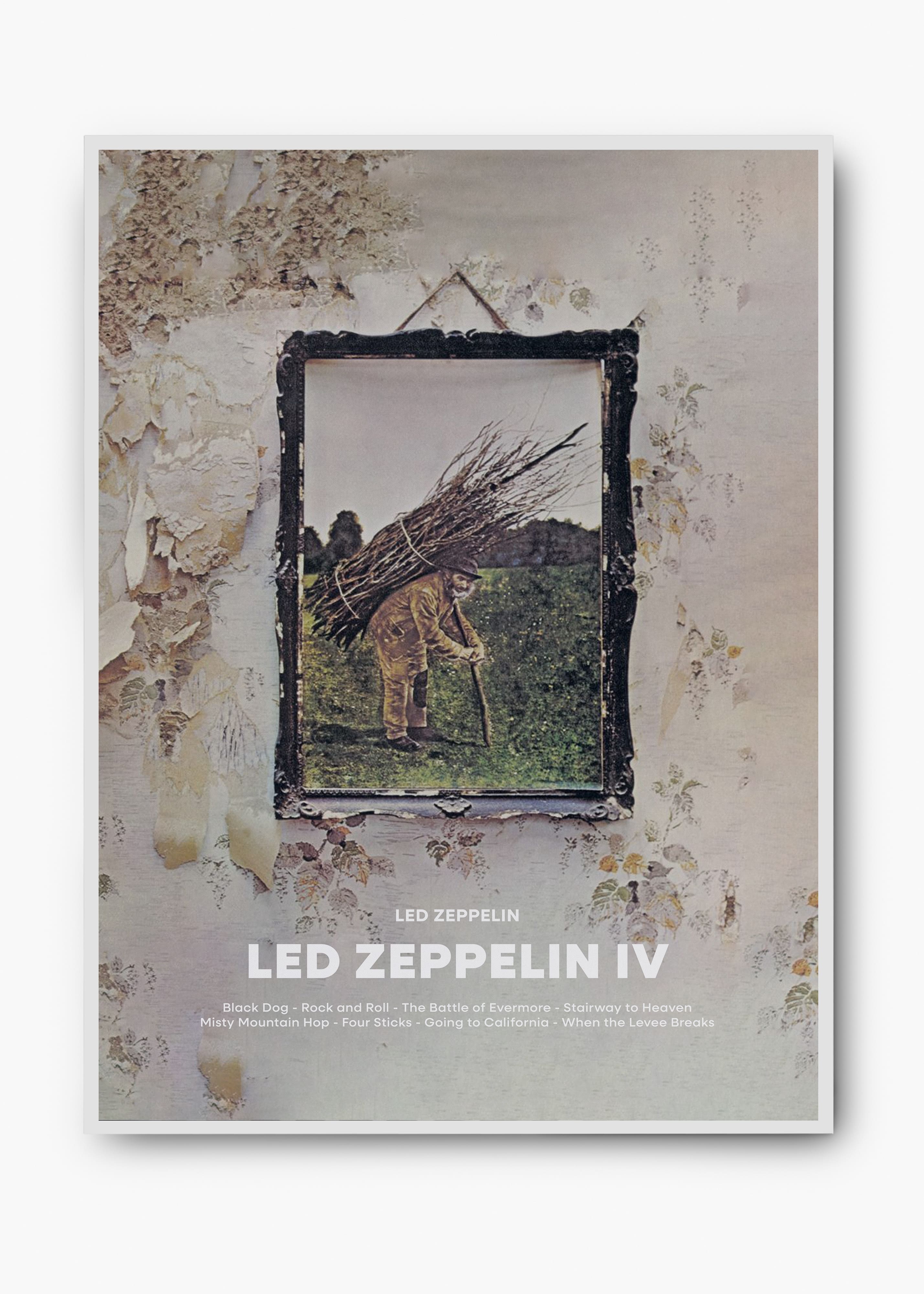 Quadro Led Zeppelin - Led Zeppelin IV Capa
