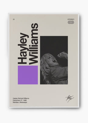 Quadro Signature Hayley Williams