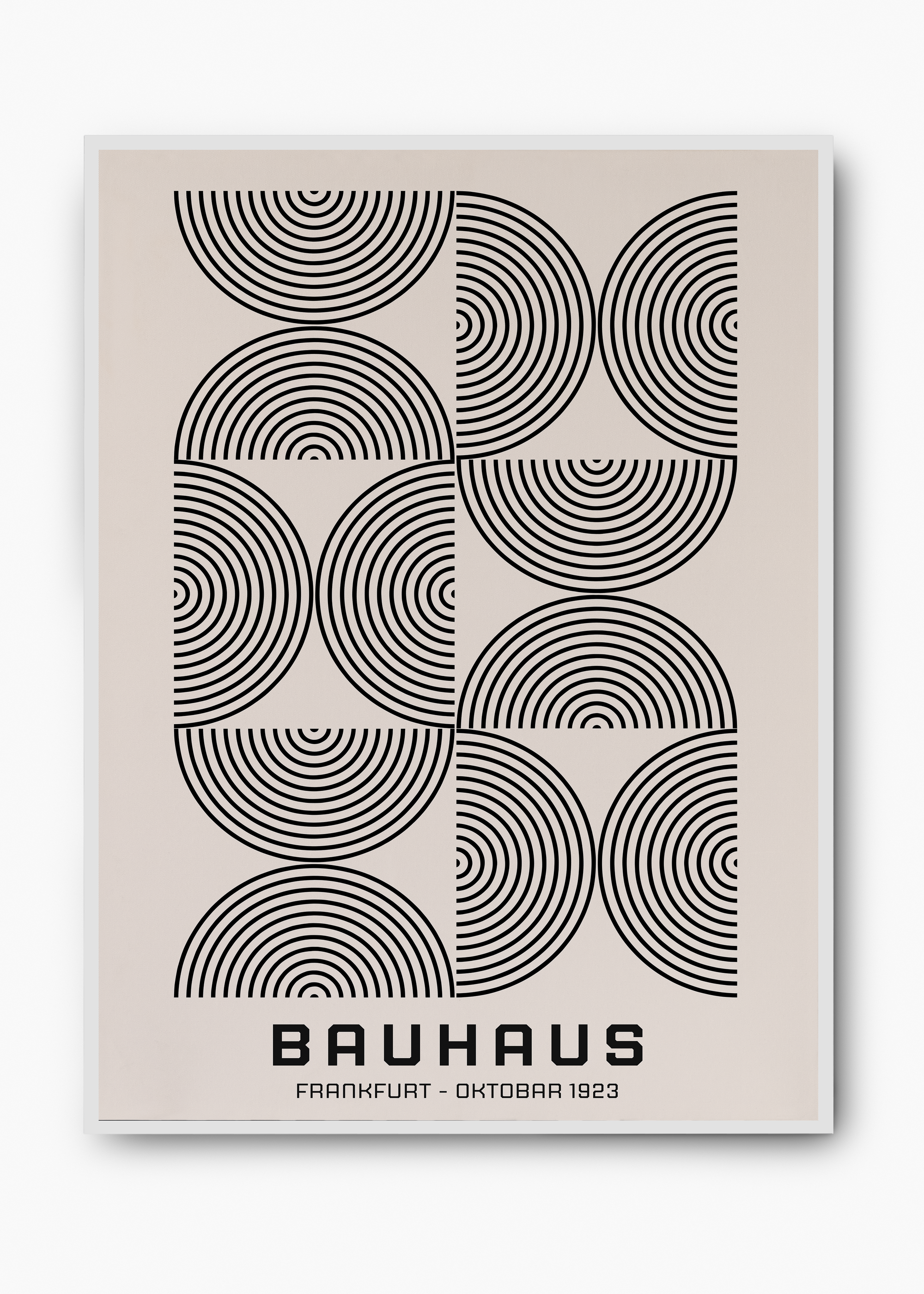 Quadro Bauhaus Monochrome - 2