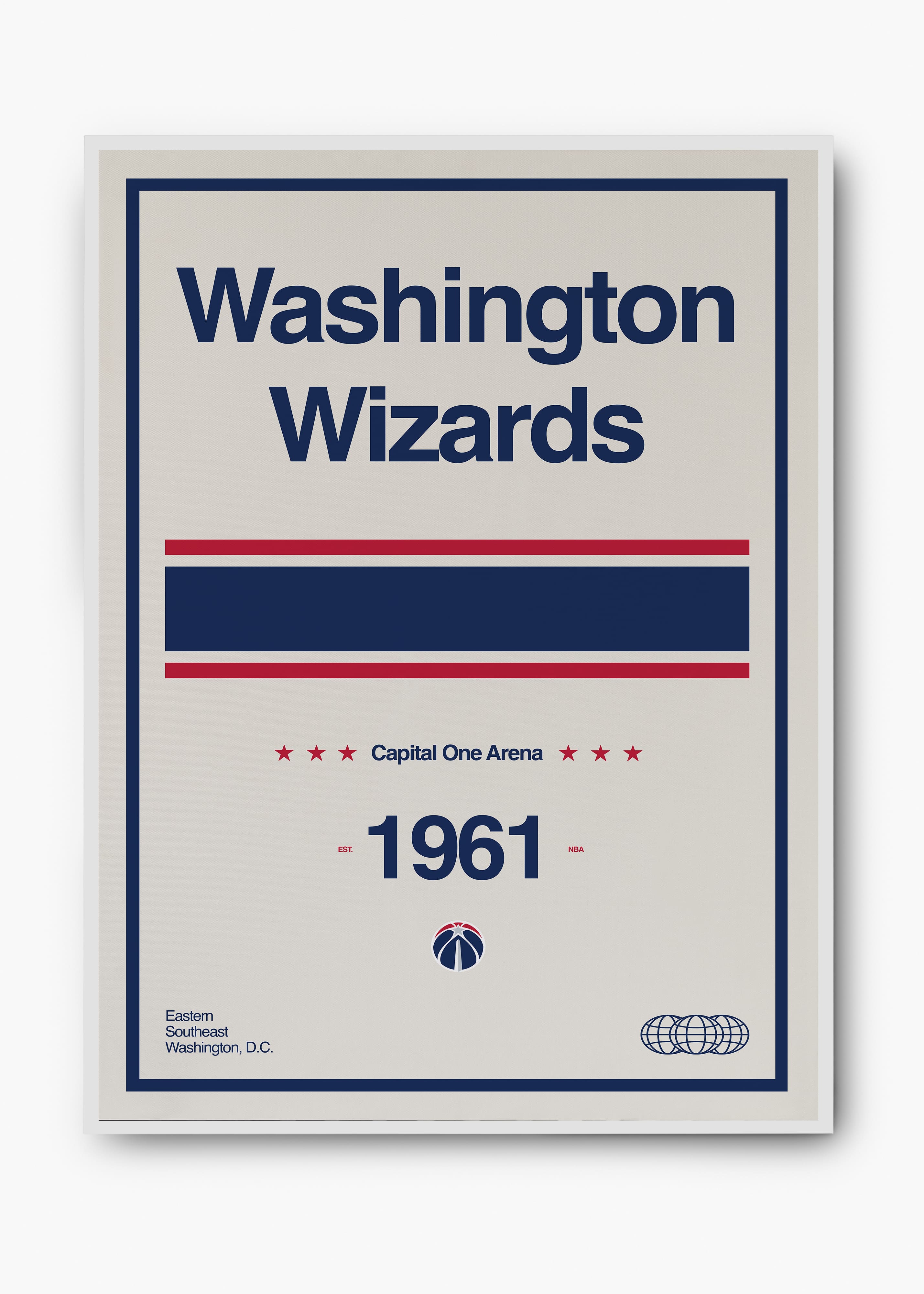 Quadro NBA Washington Wizards