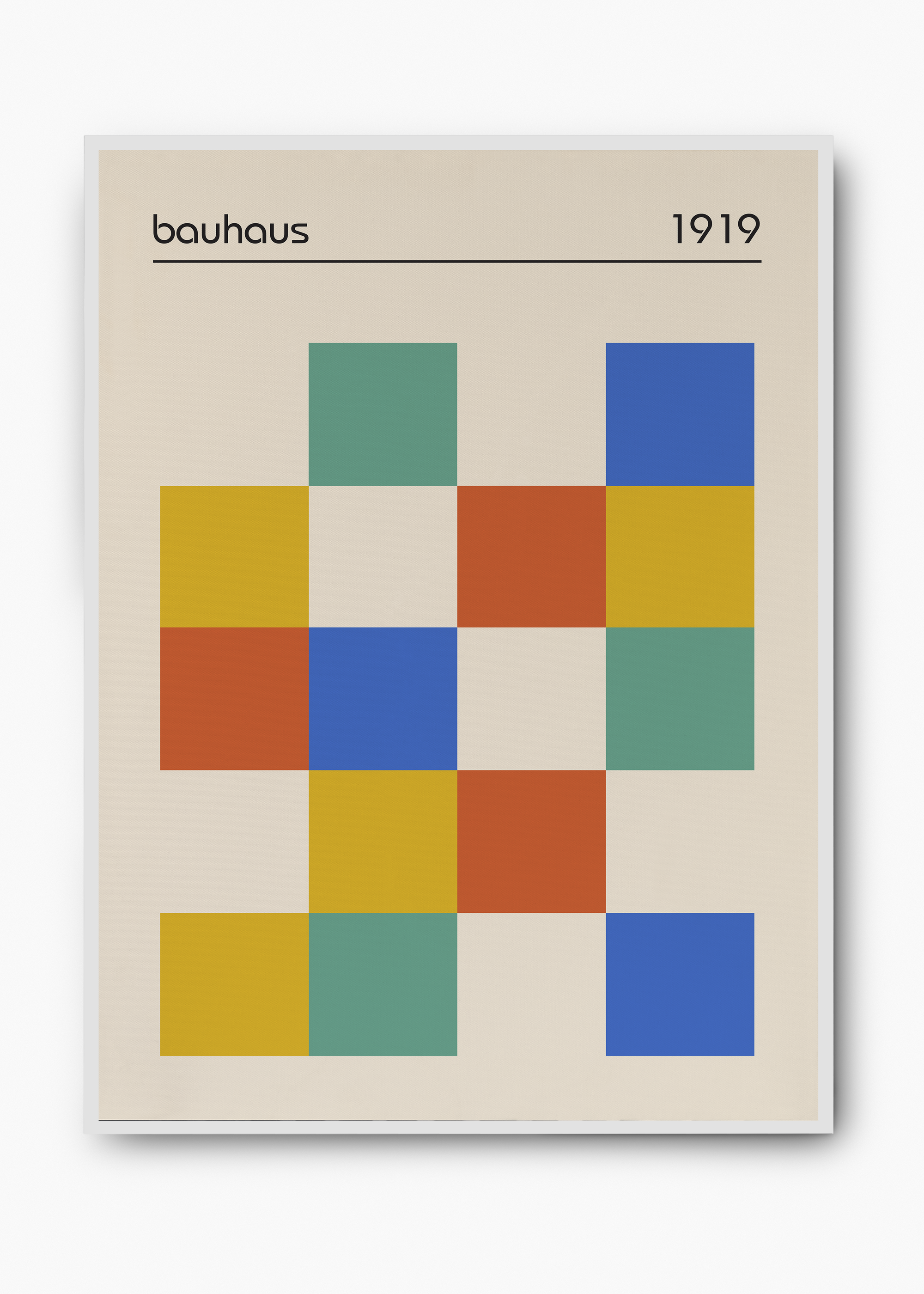 Quadro Bauhaus Structural Form - 2