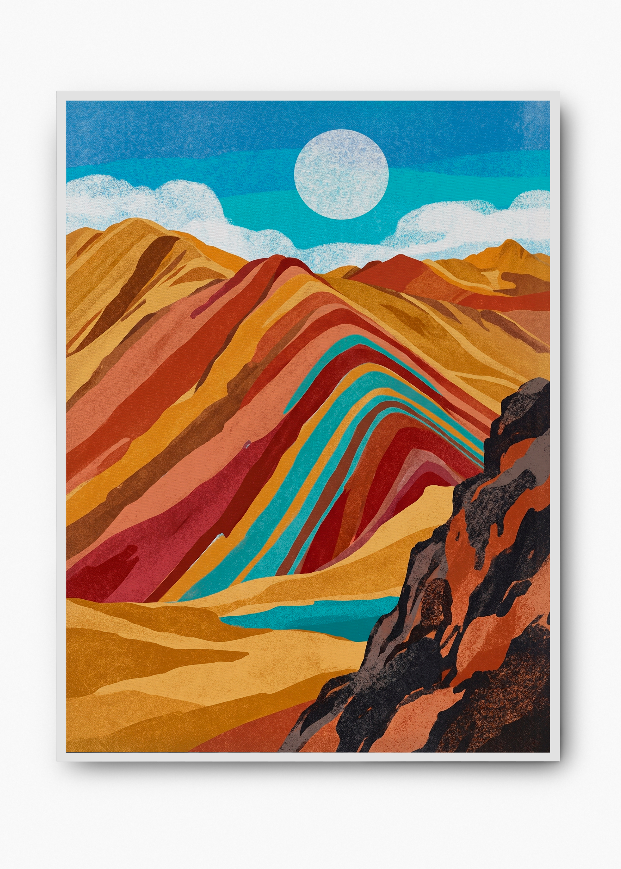 Quadro Vinicunca Mountain - 2