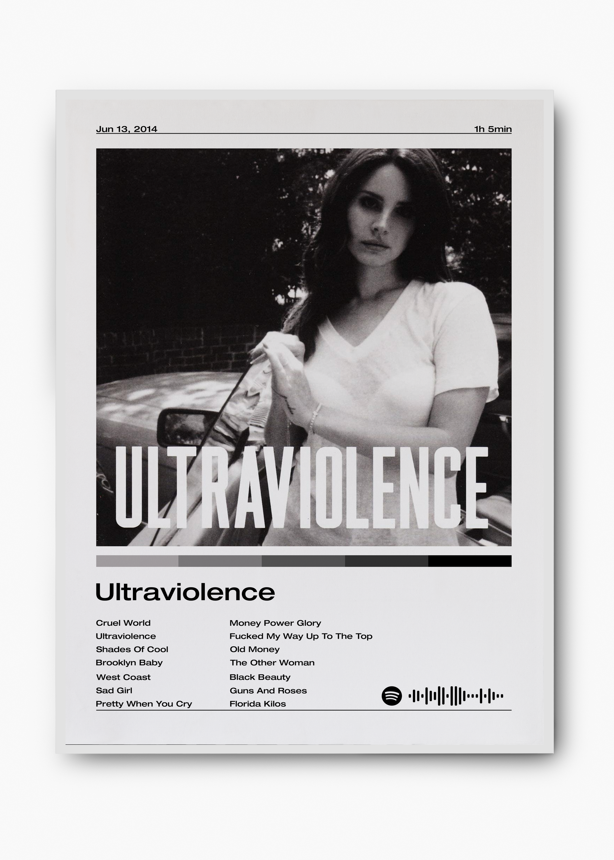 Quadro Lana Del Rey Ultraviolence - 2