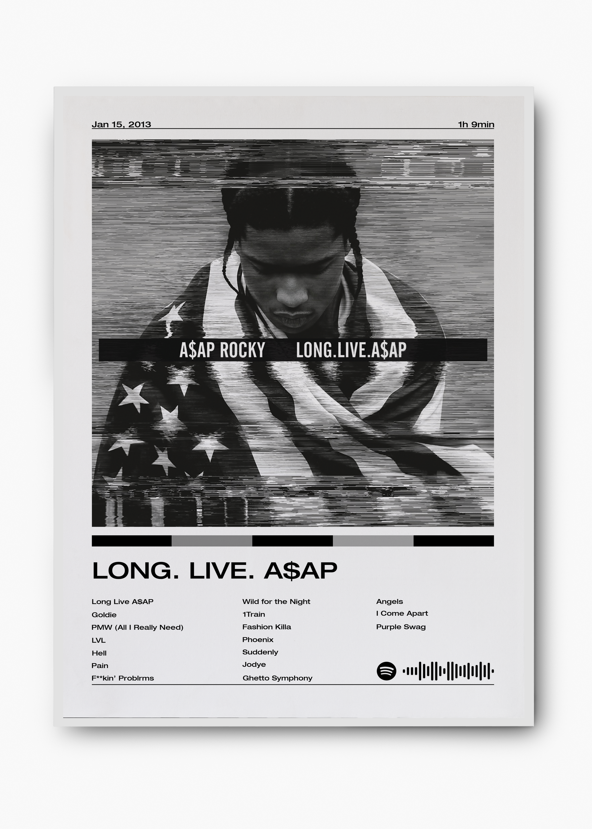 Quadro A$AP Rocky Long. Live - 2