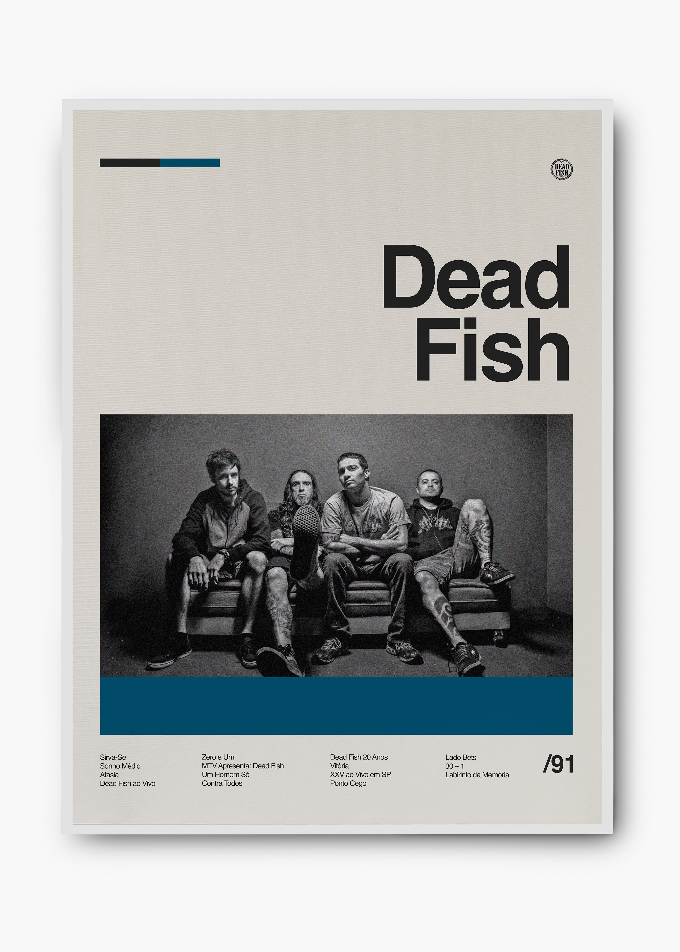Quadro Dead Fish Banda