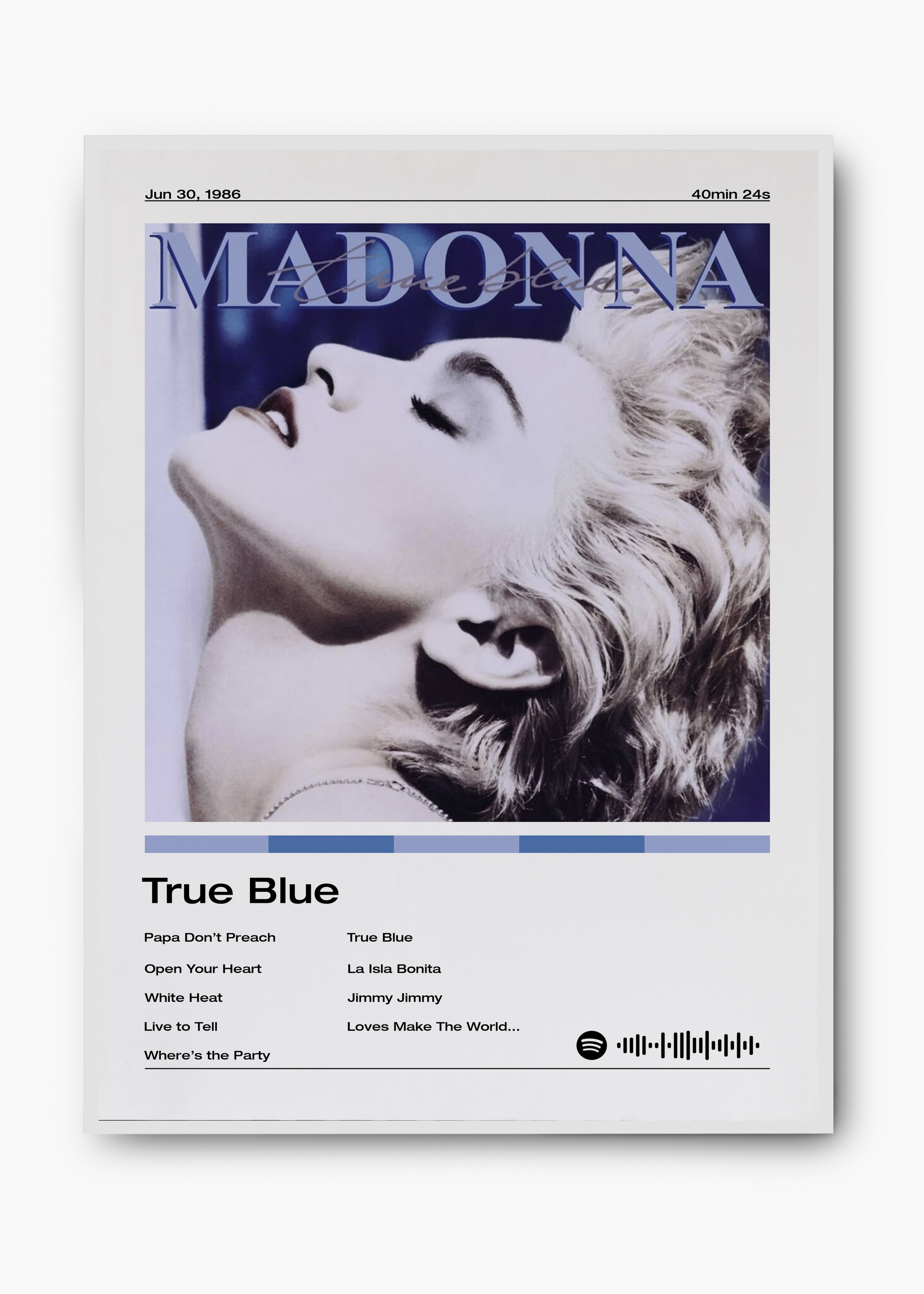 Quadro Madonna True Blue - 2