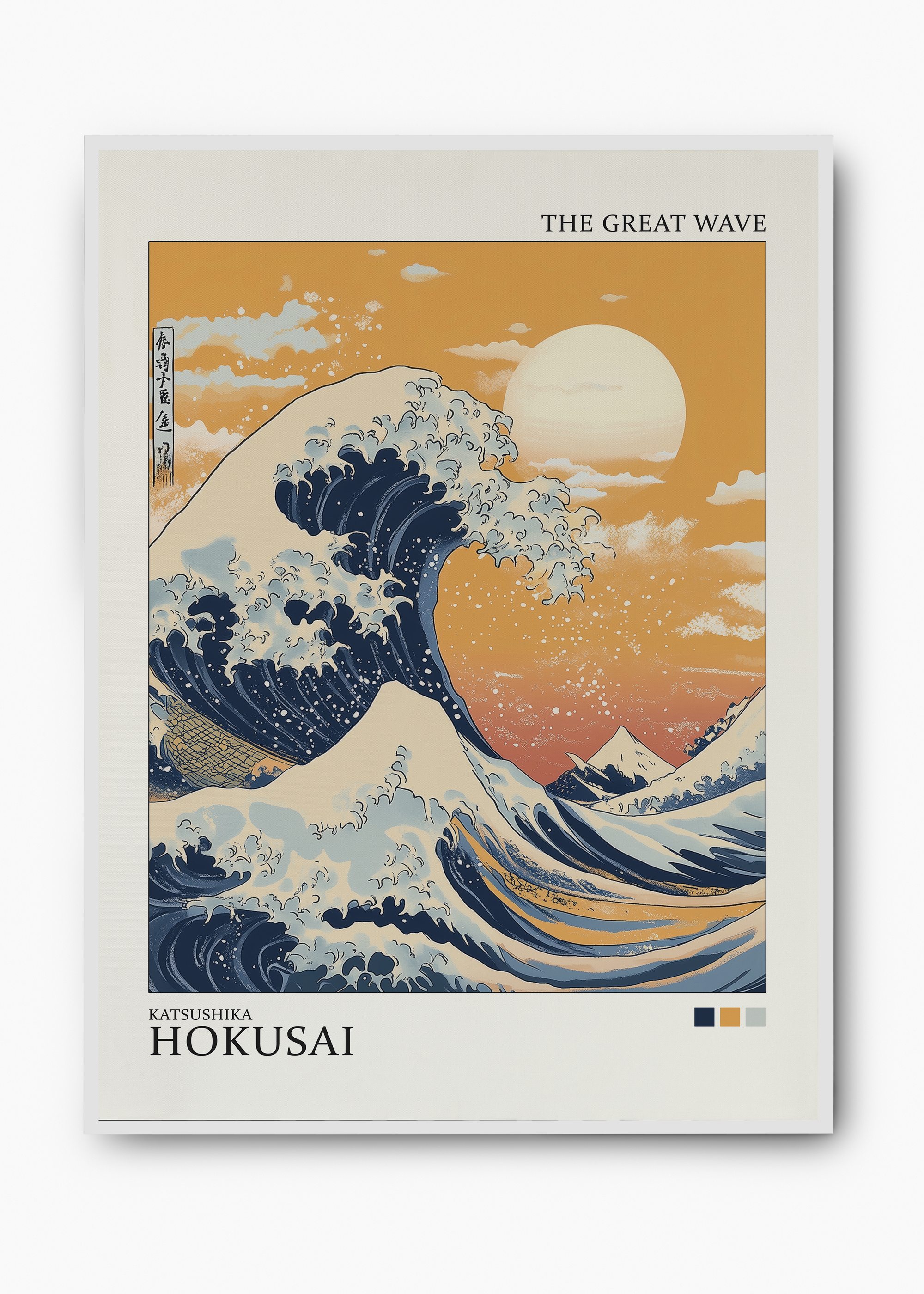 Quadro Japones Hokusai Wave - 2