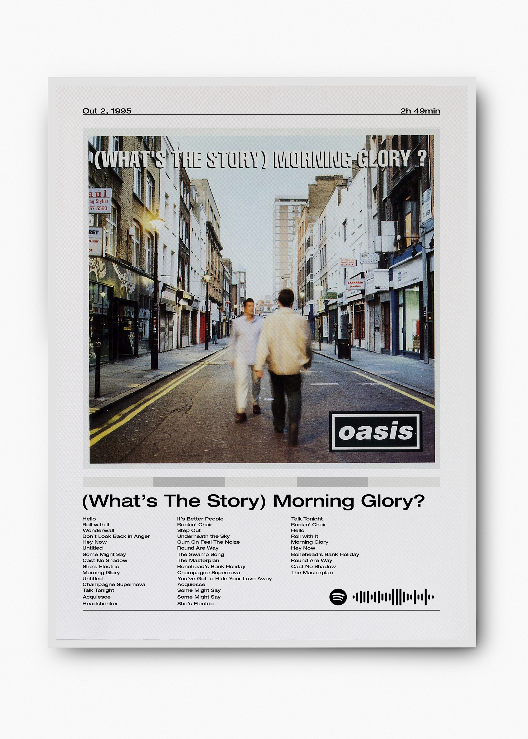 Quadro Oasis (What's The Story) Morning Glory - 2
