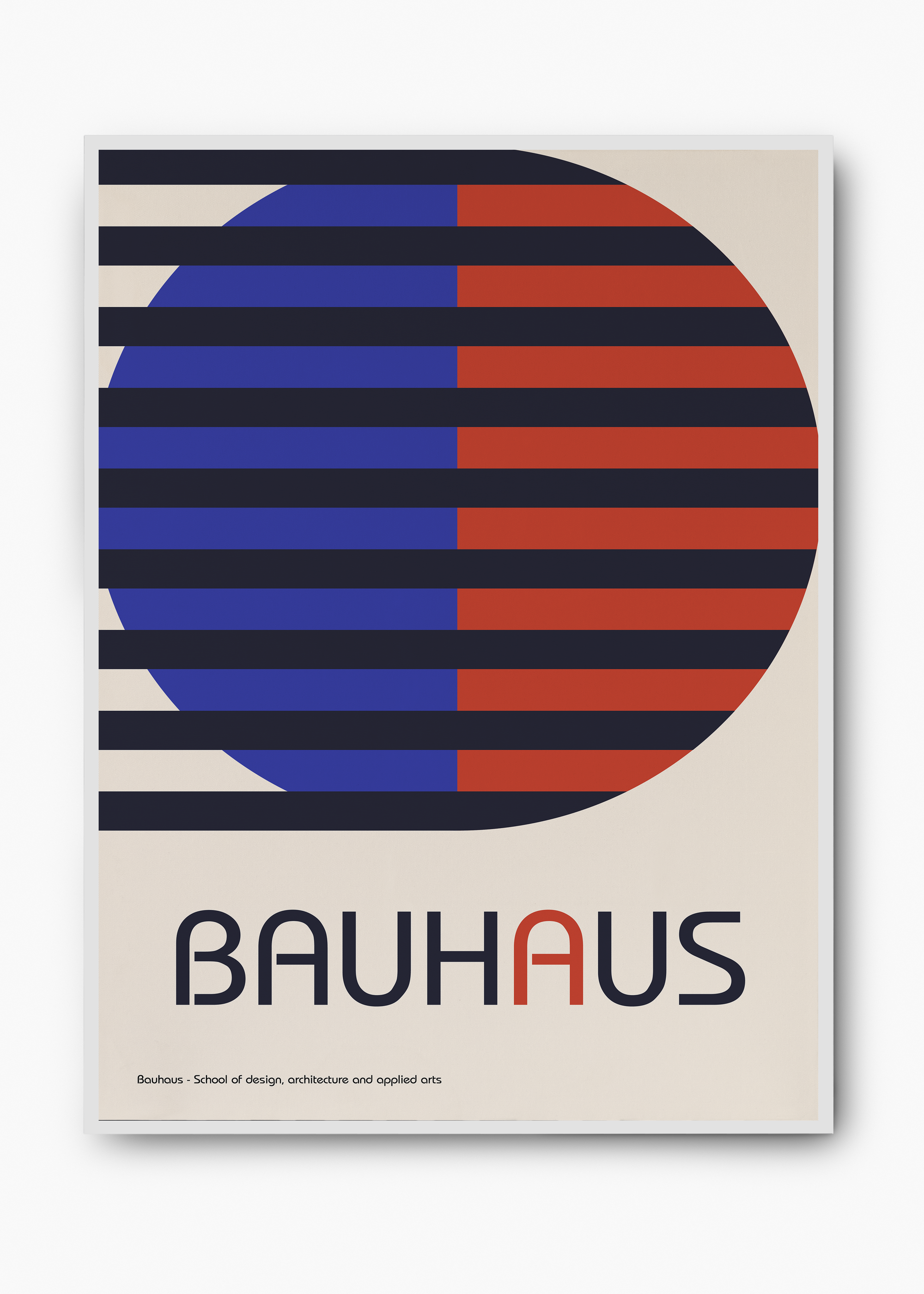 Quadro Bauhaus Midnight - 2