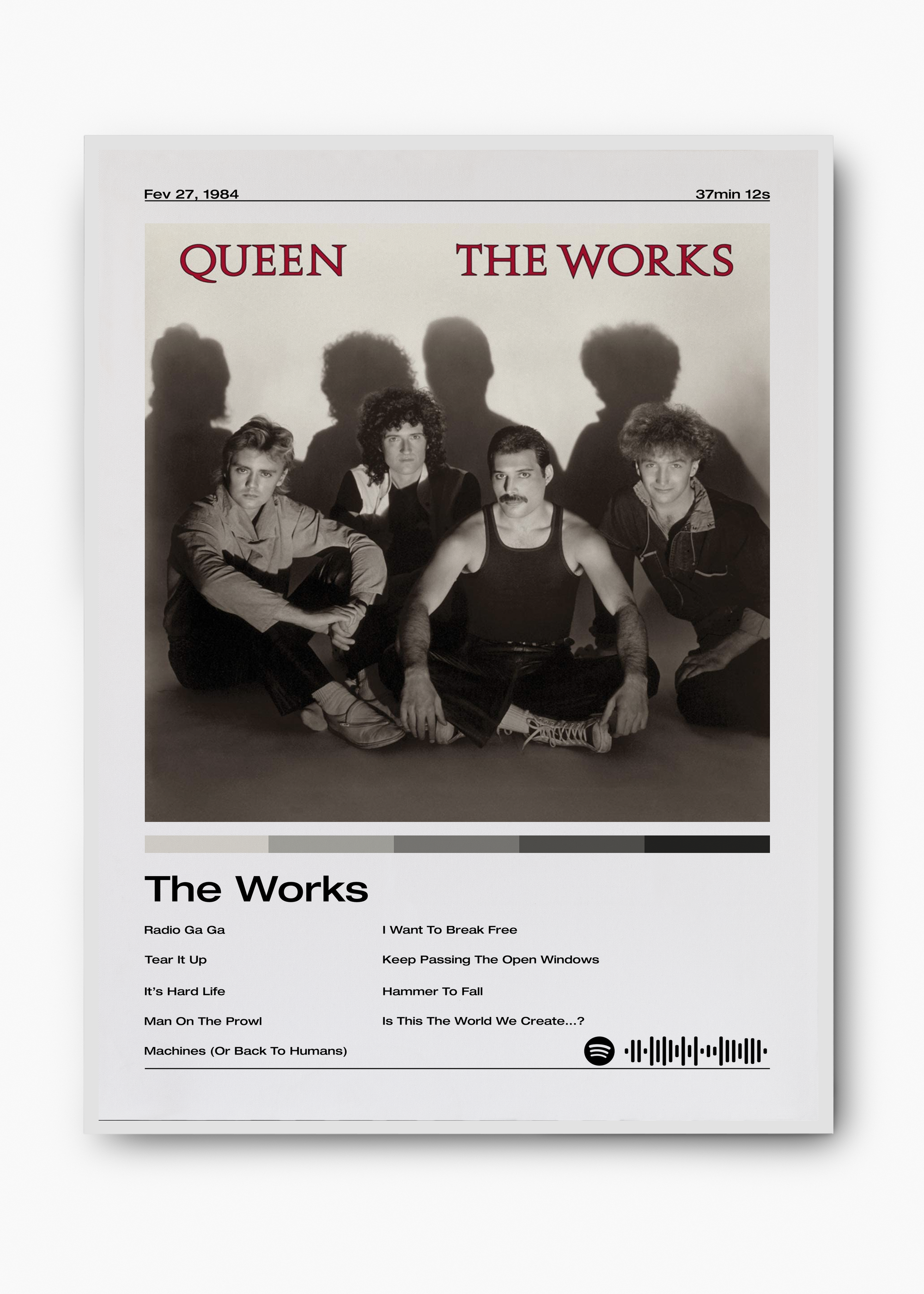Quadro Queen The Works - 2