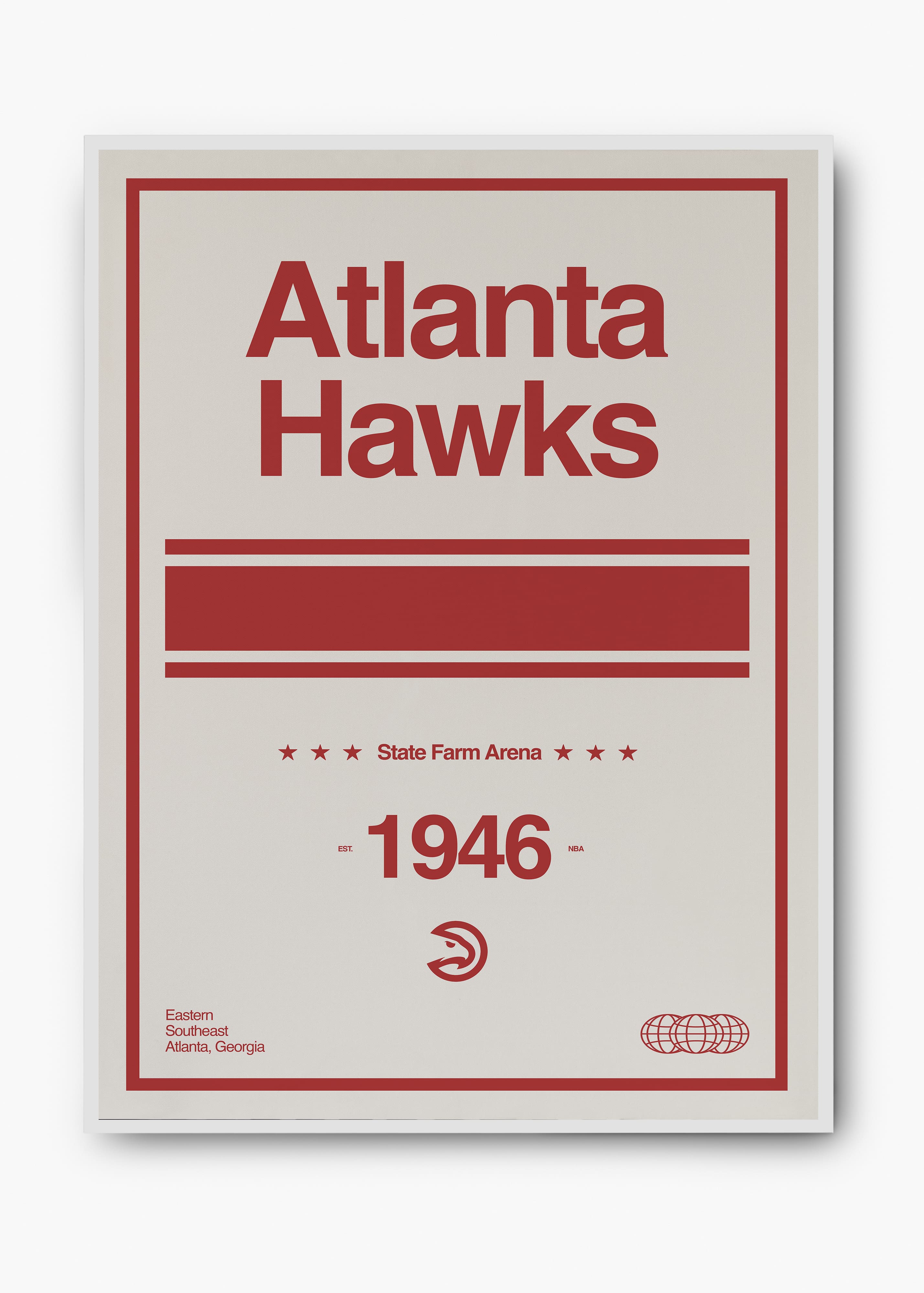 Quadro NBA Atlanta Hawks