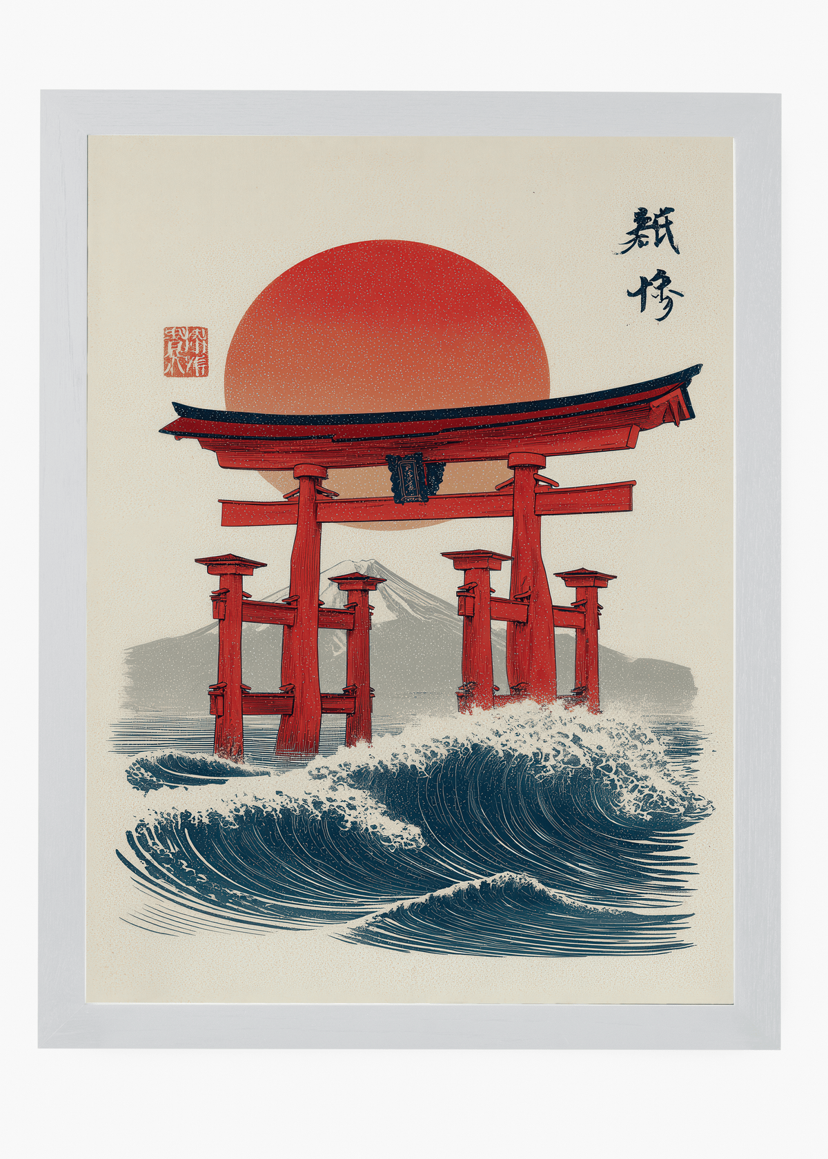 Quadro Japonês Torii Gate