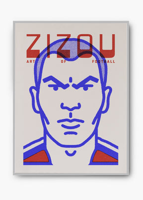 Quadro Zinedine Zizou Zidane