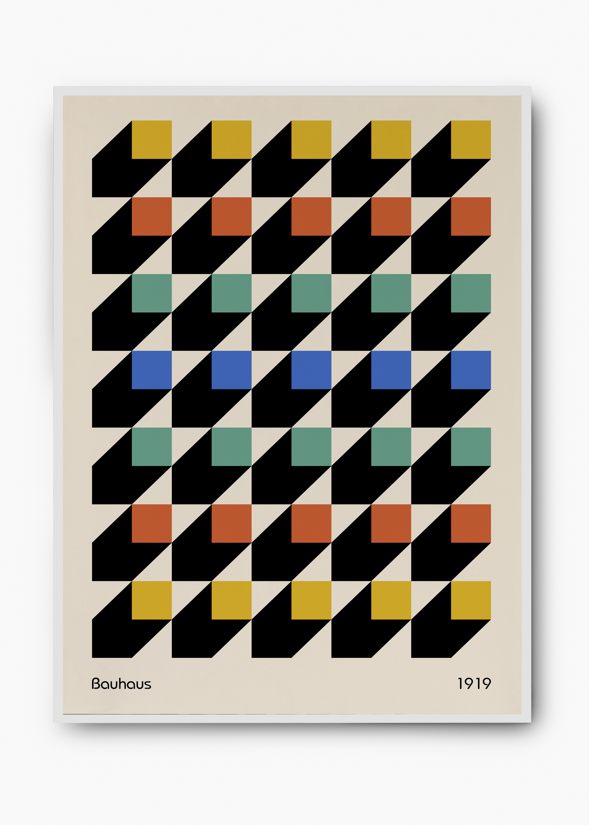 Quadro Bauhaus Color Grid - 2