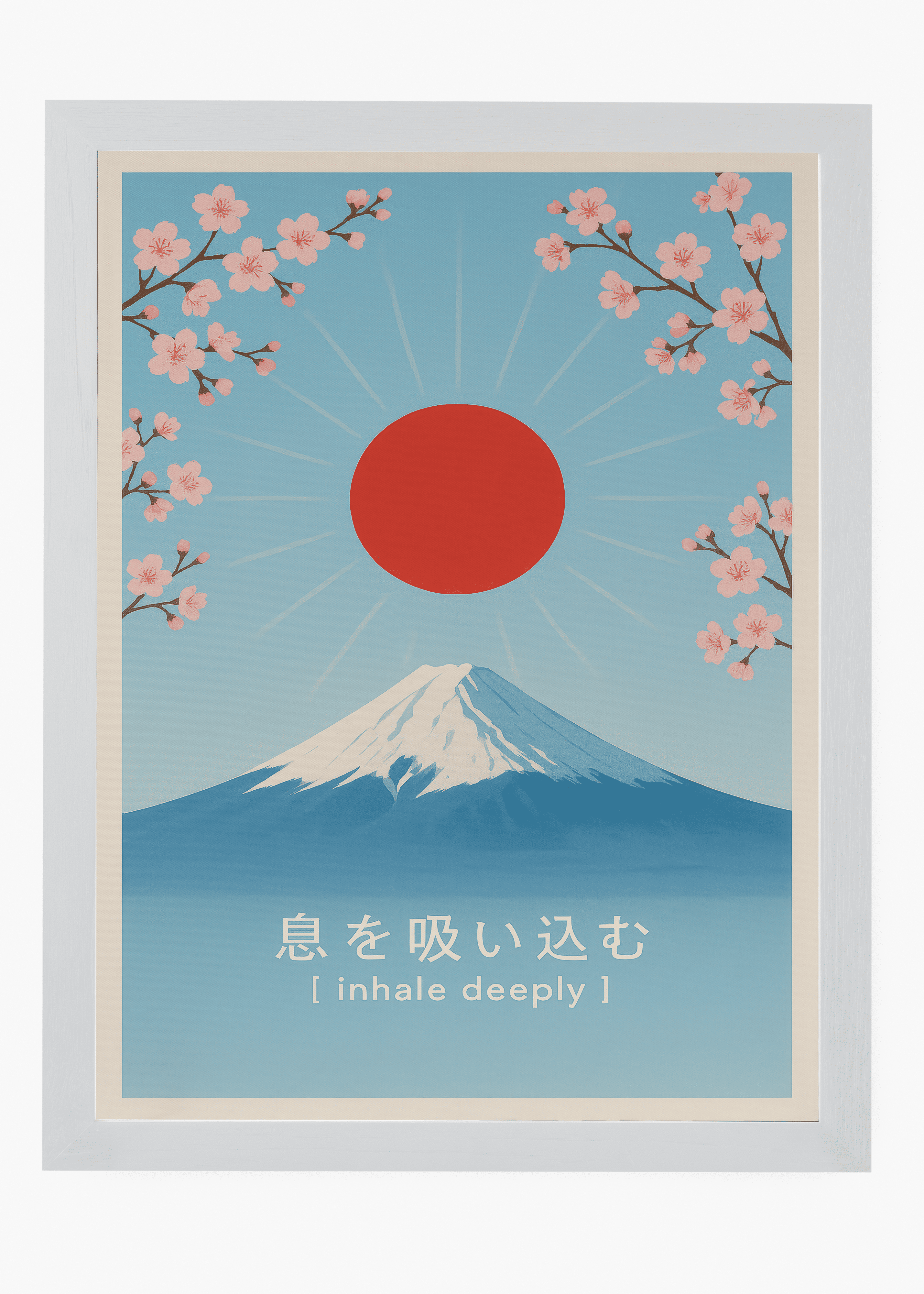 Quadro Japonês Fuji Breathe