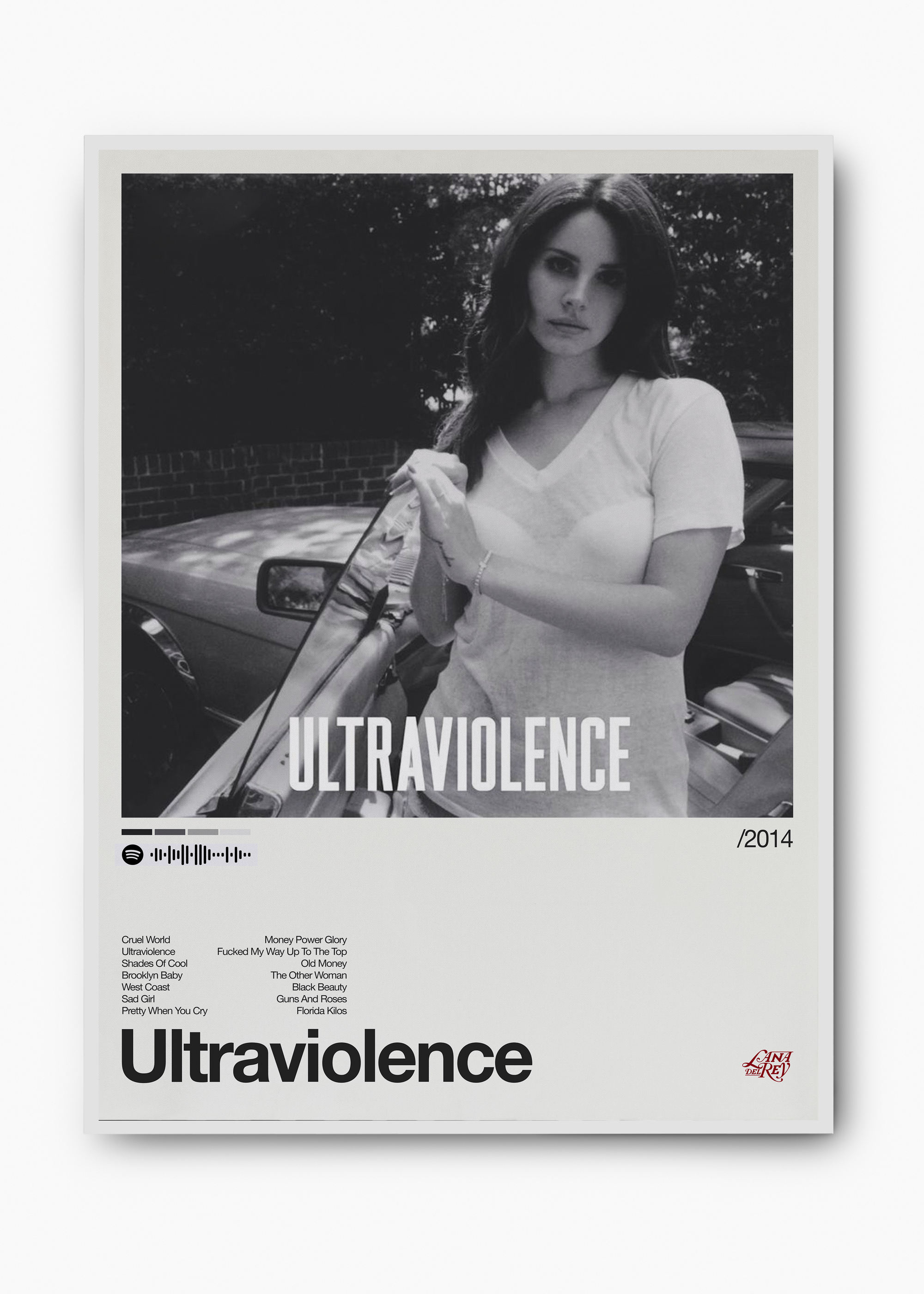 Quadro Lana Del Rey Ultraviolence II - 2