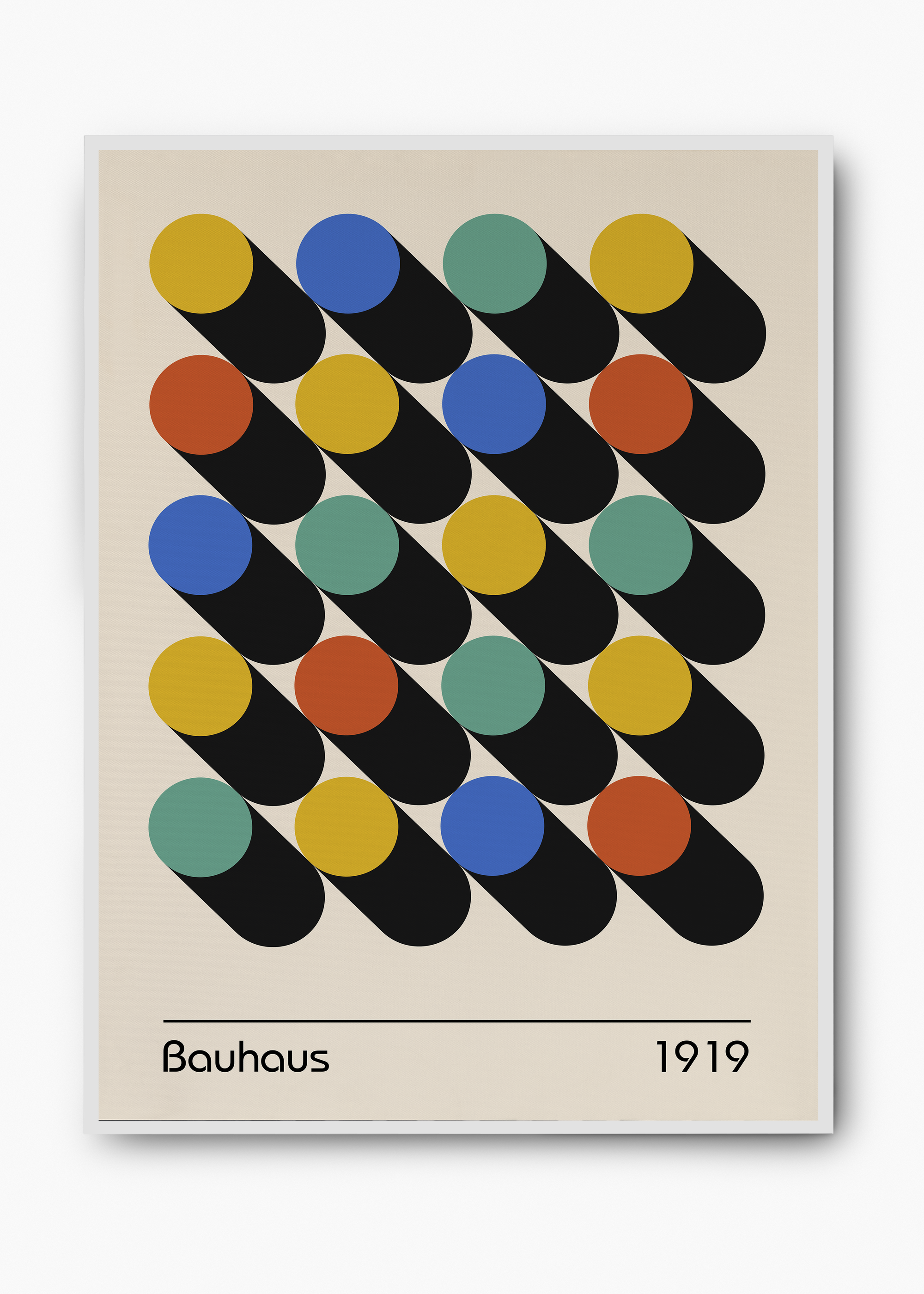 Quadro Bauhaus Spatial Tension - 2