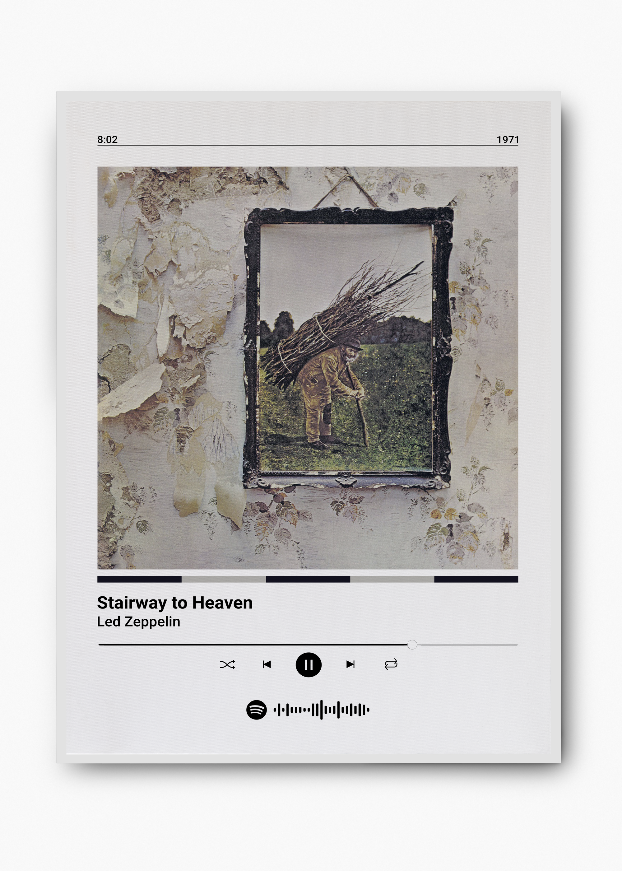 Quadro Led Zeppelin Starway To Heaven - 2