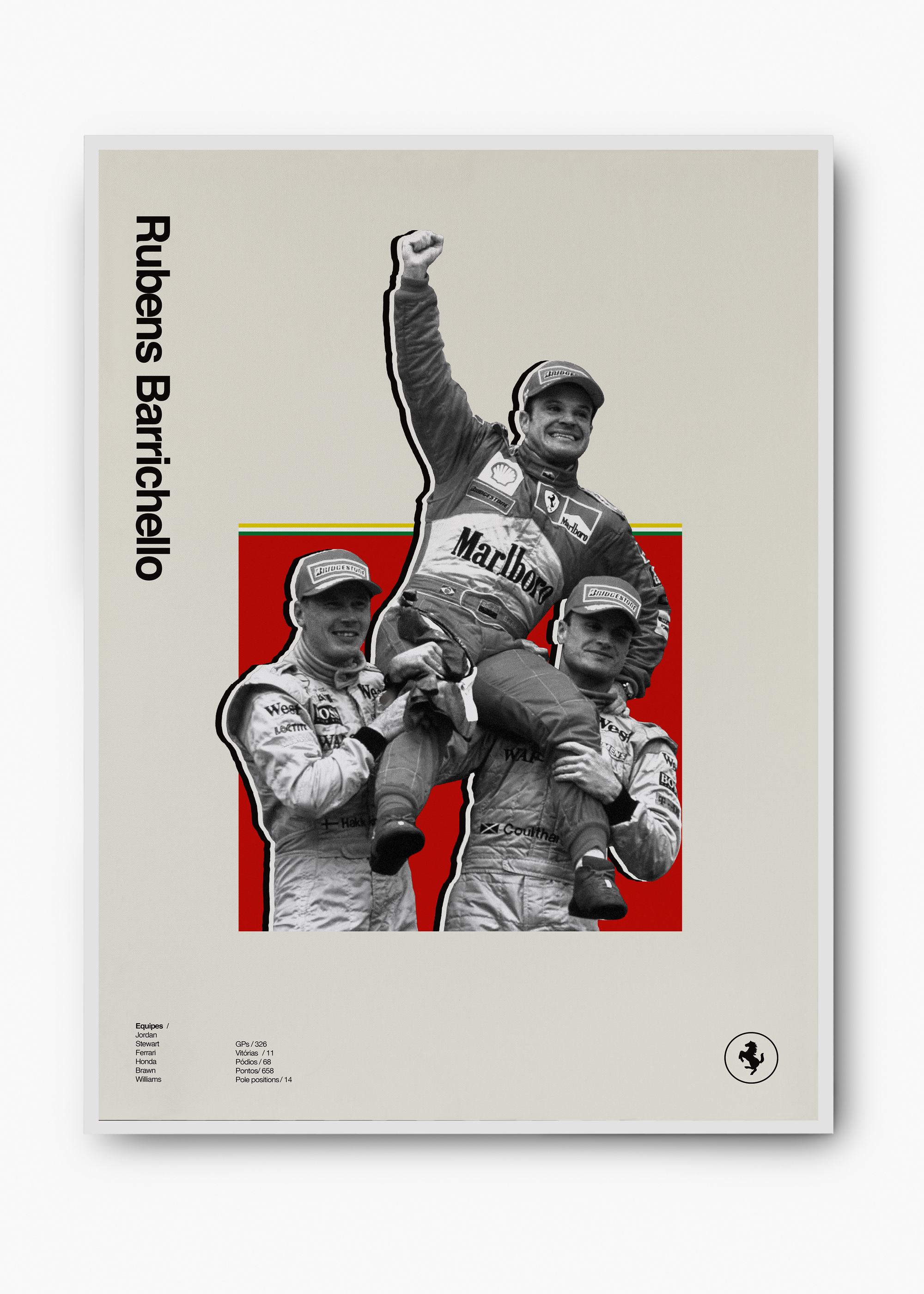 Quadro Rubens Barrichello - 2