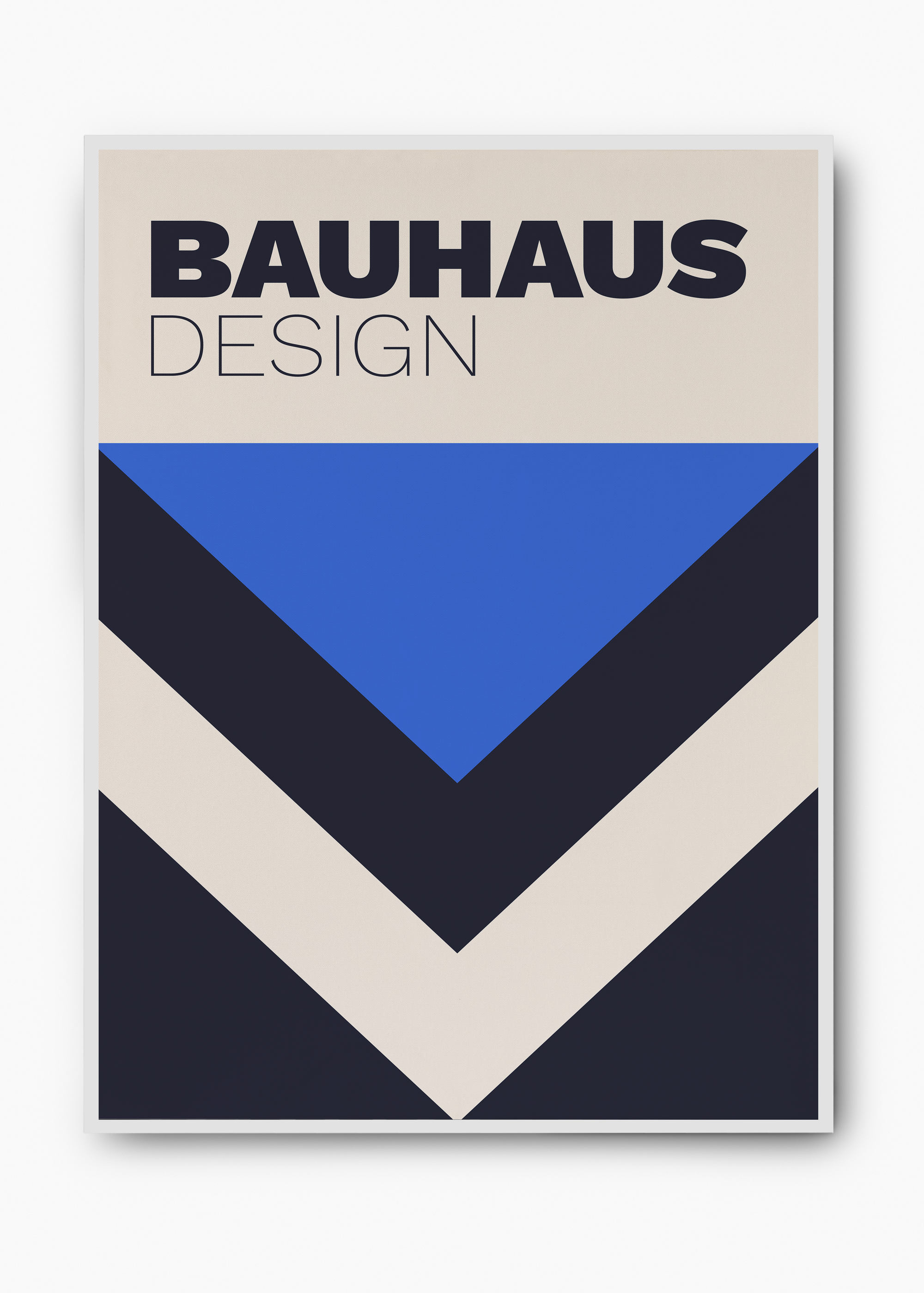 Quadro Bauhaus BlueWave - 2