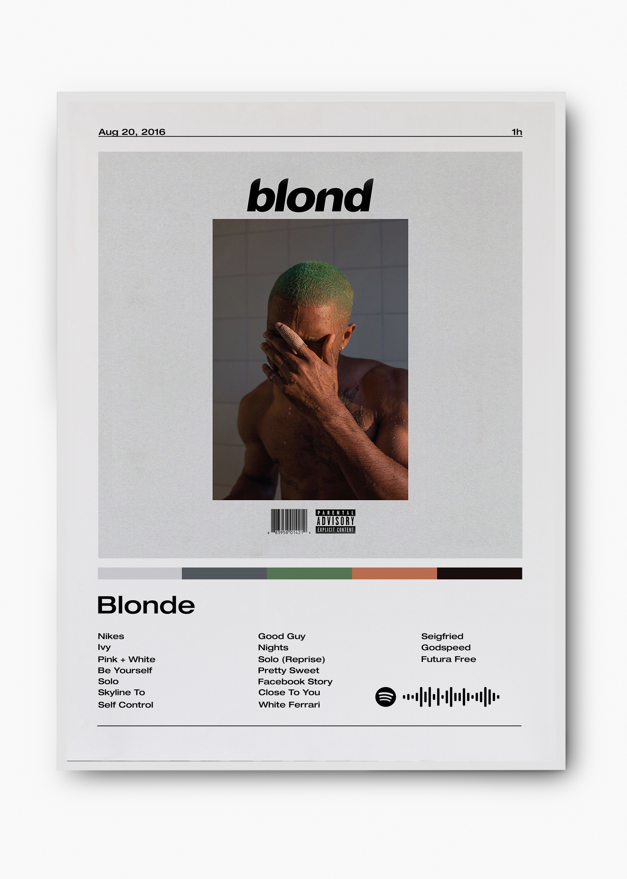 Quadro Frank Ocean Blonde - 2