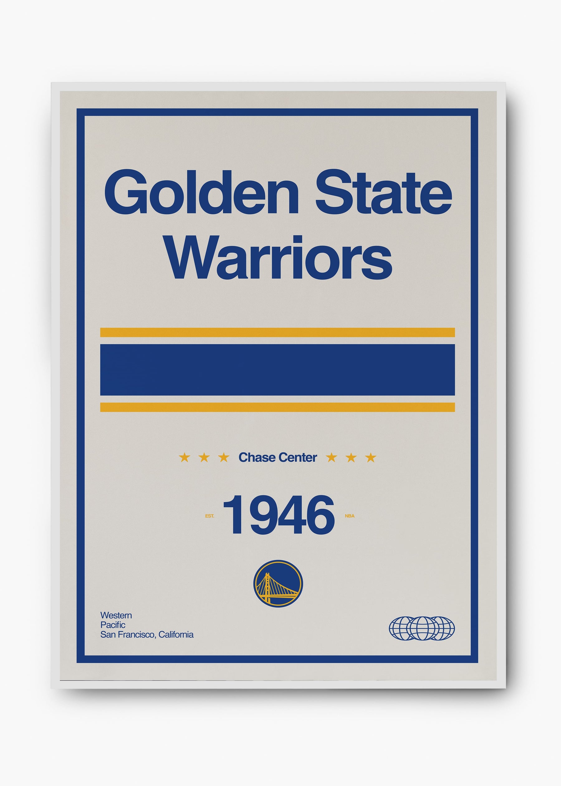 Quadro NBA Golden State Warriors