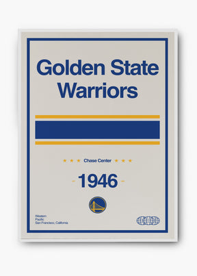 Quadro NBA Golden State Warriors