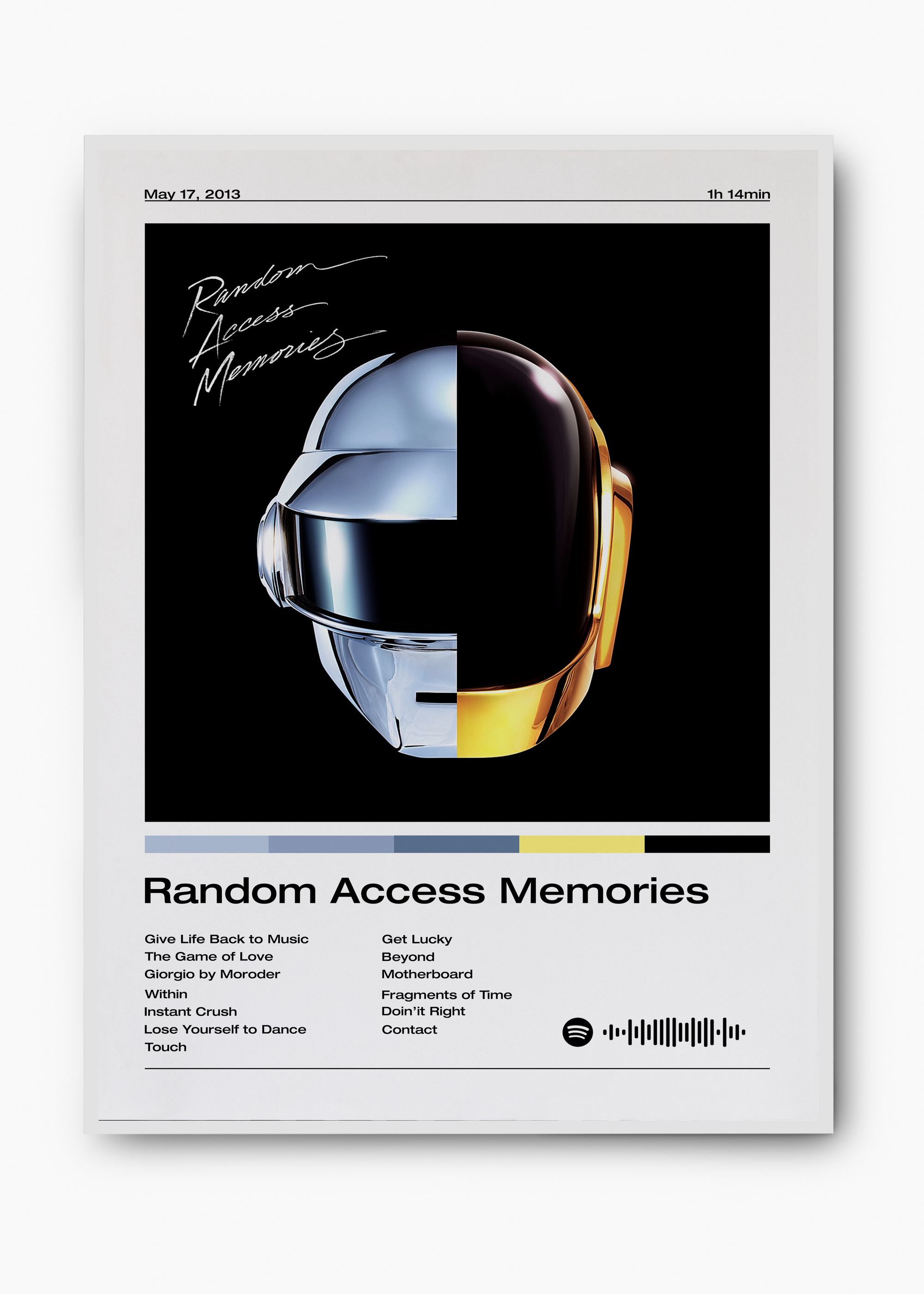 Quadro Daft Punk Random Access Memories - 2