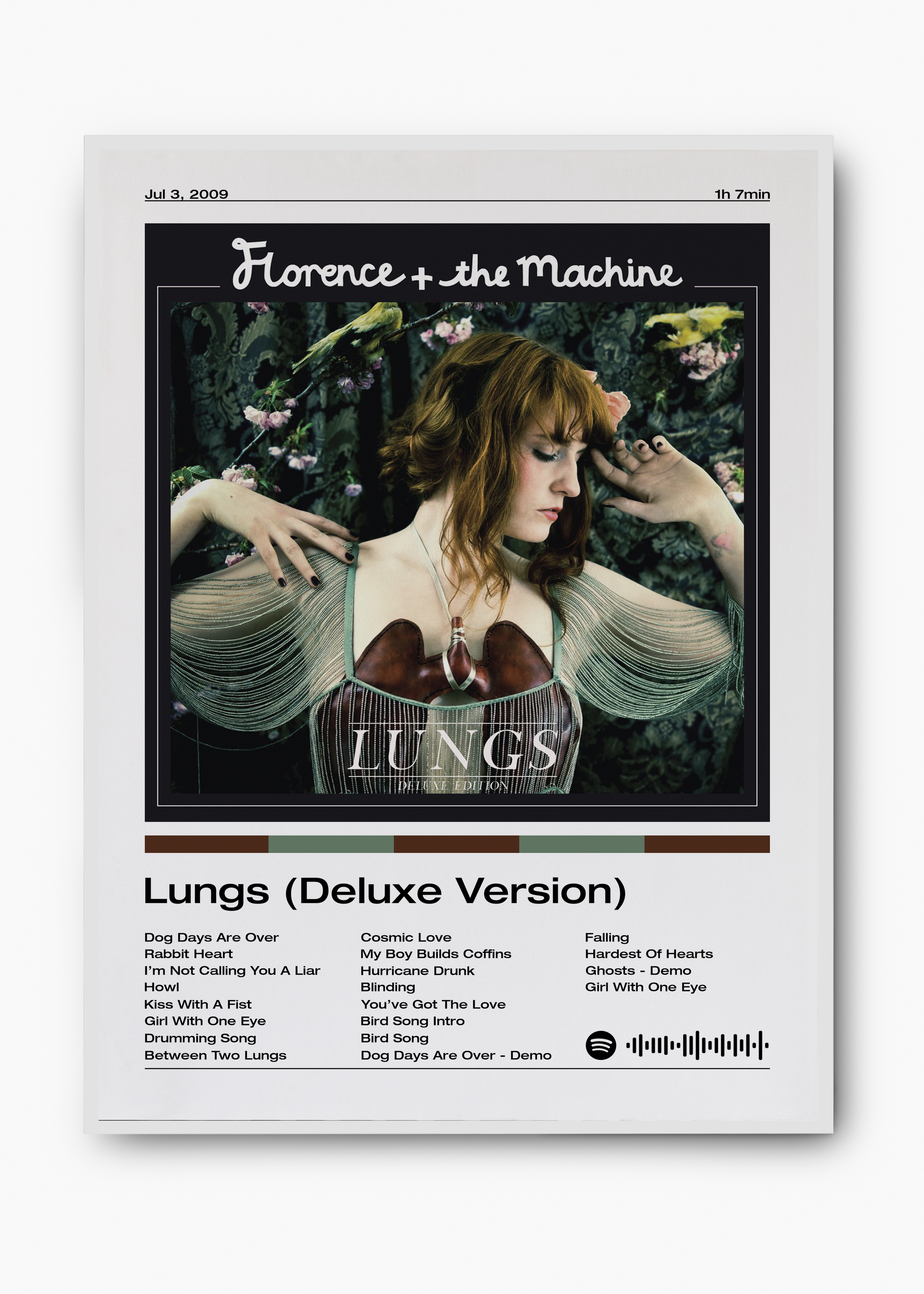 Quadro Florence and The Machine Lungs (Deluxe Version) - 2