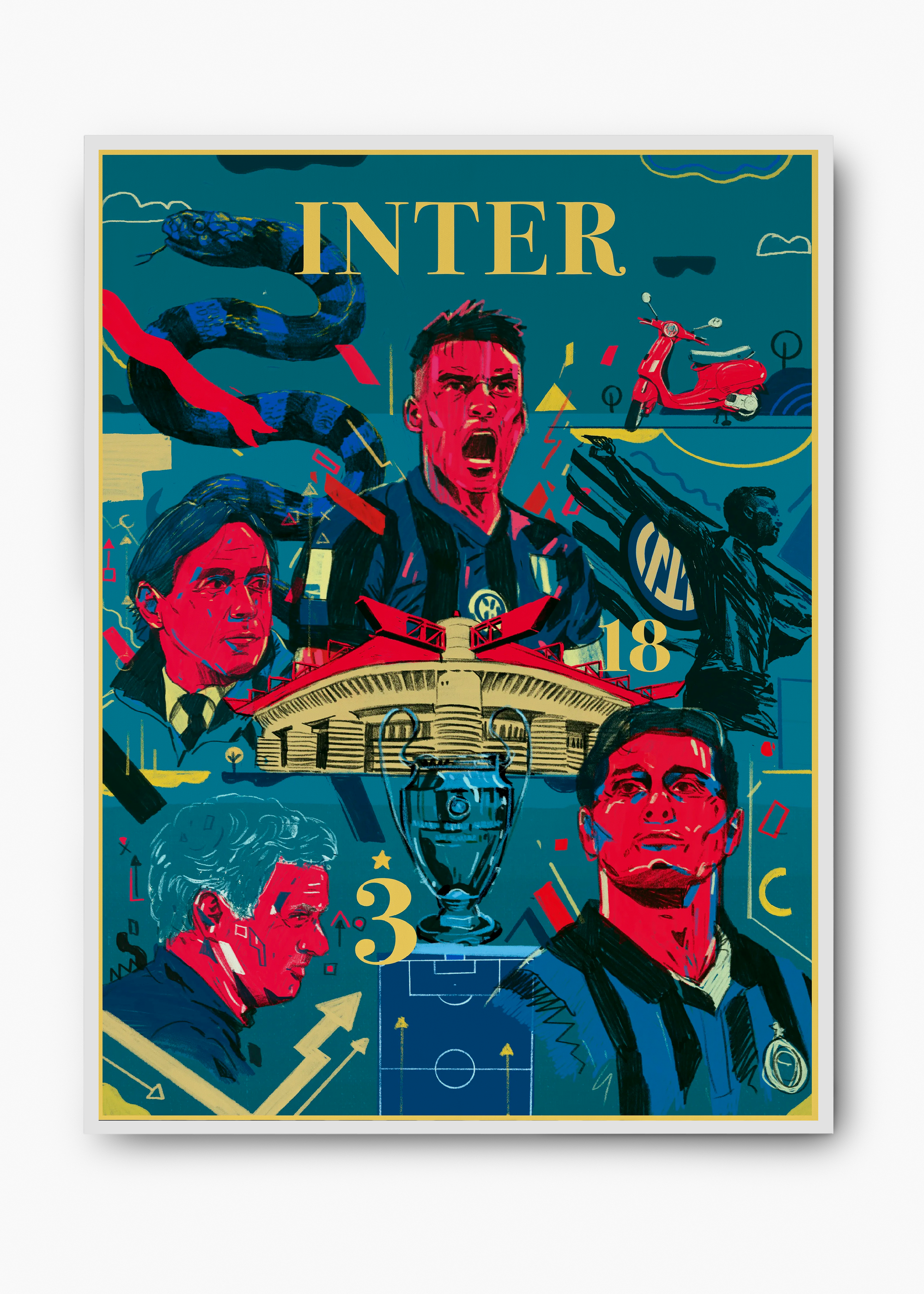 Quadro Inter de Milão - 2