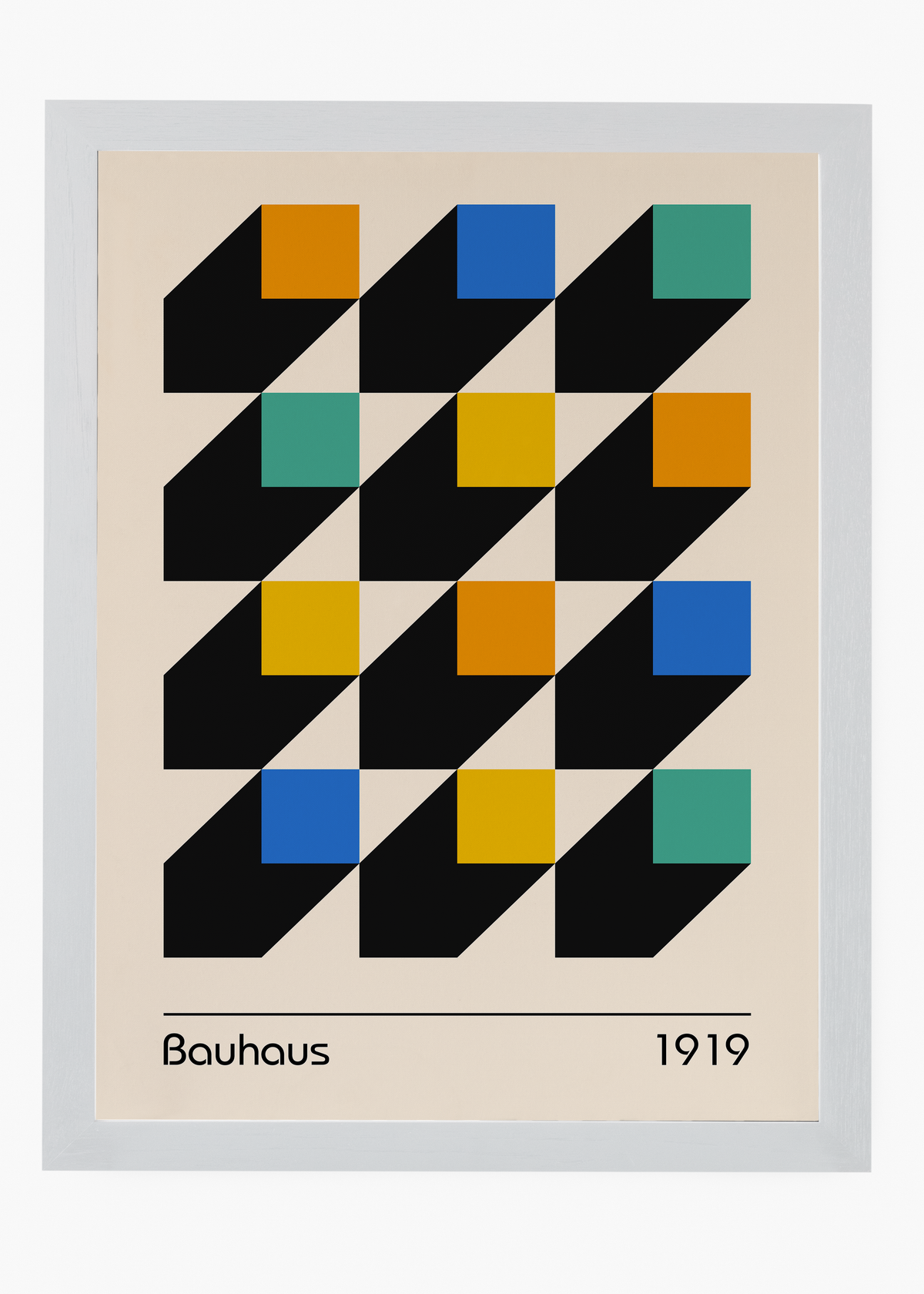 Quadro Bauhaus Visual Pulse