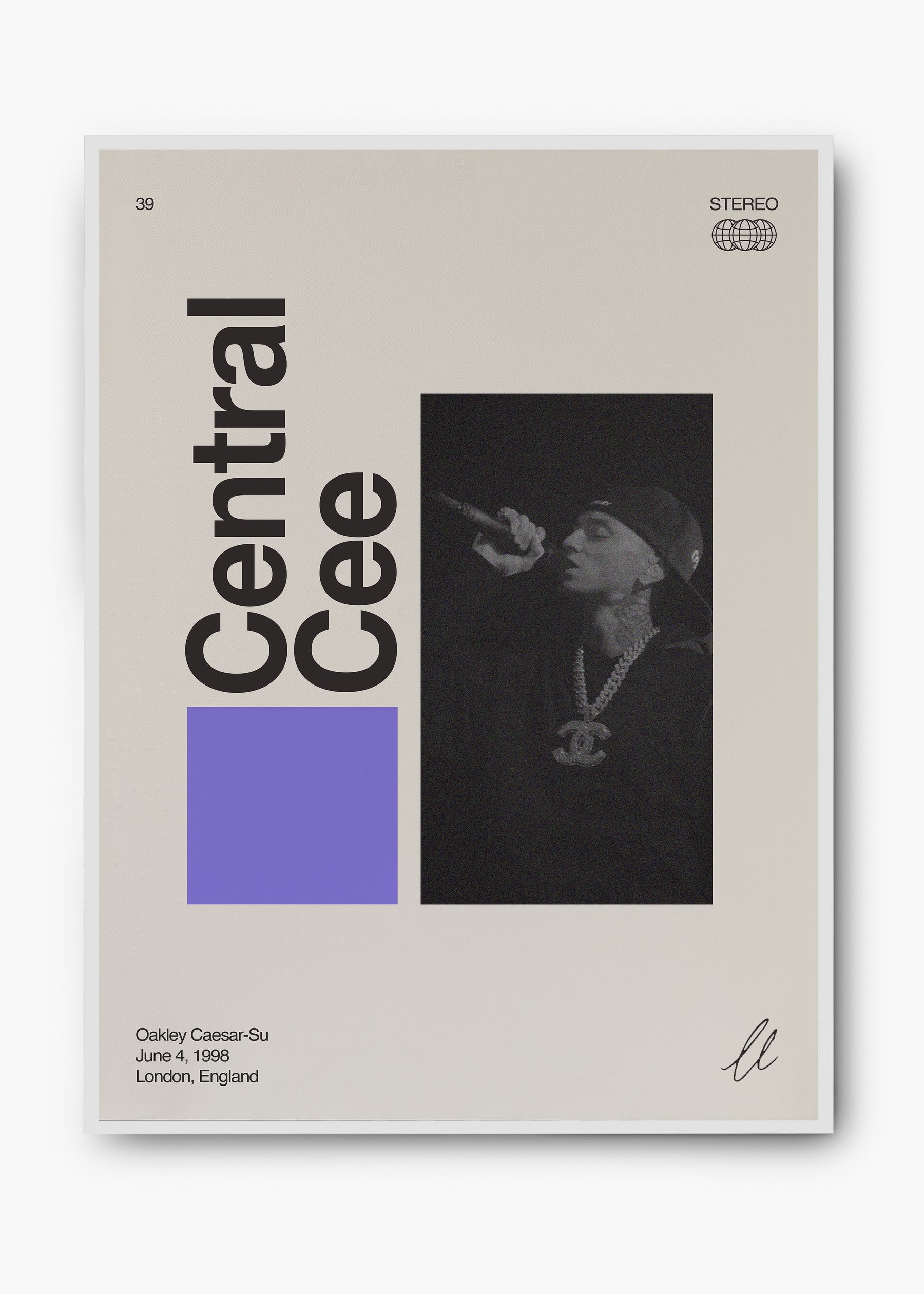 Quadro Signature Central Cee