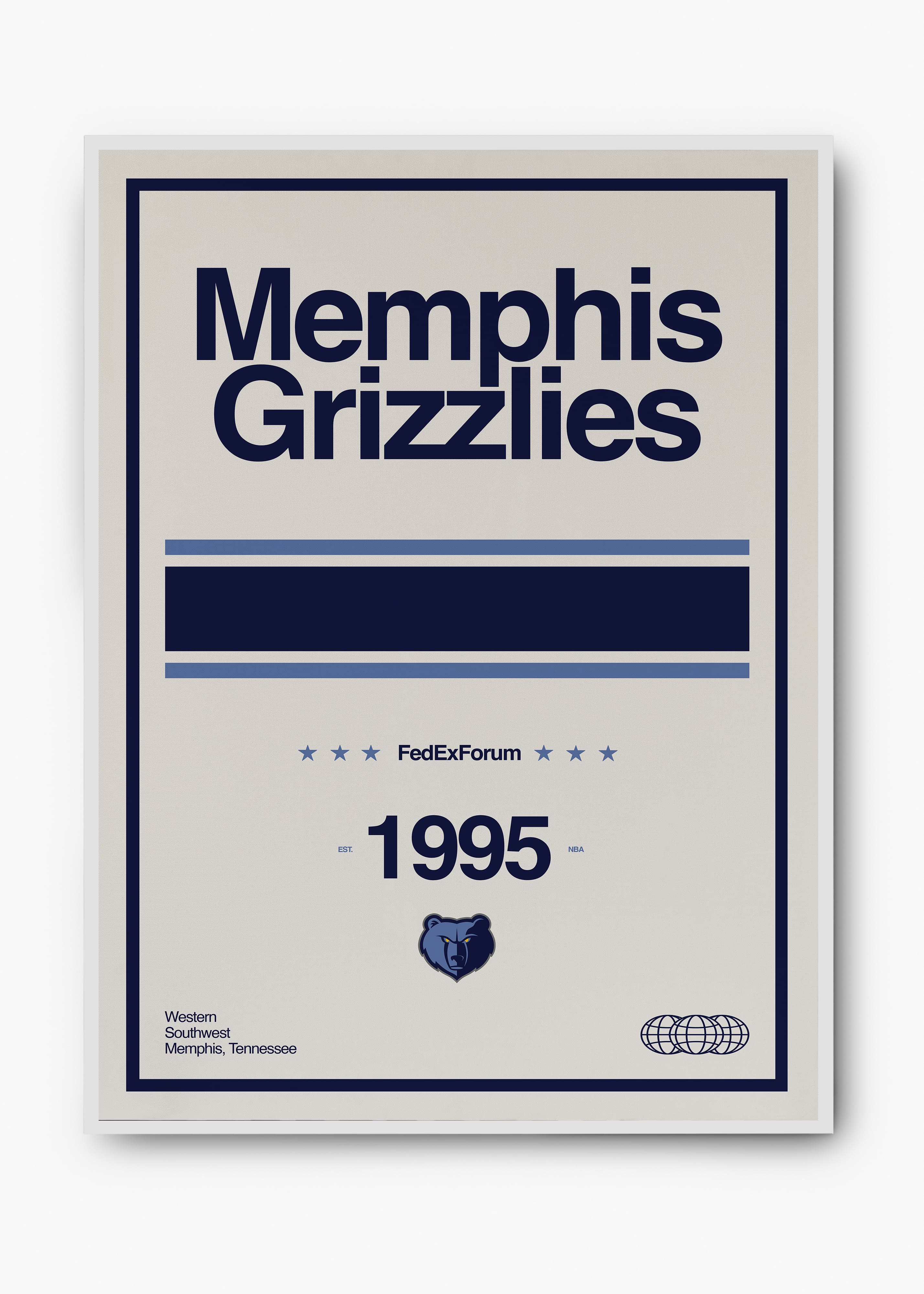 Quadro NBA Memphis Grizzlies