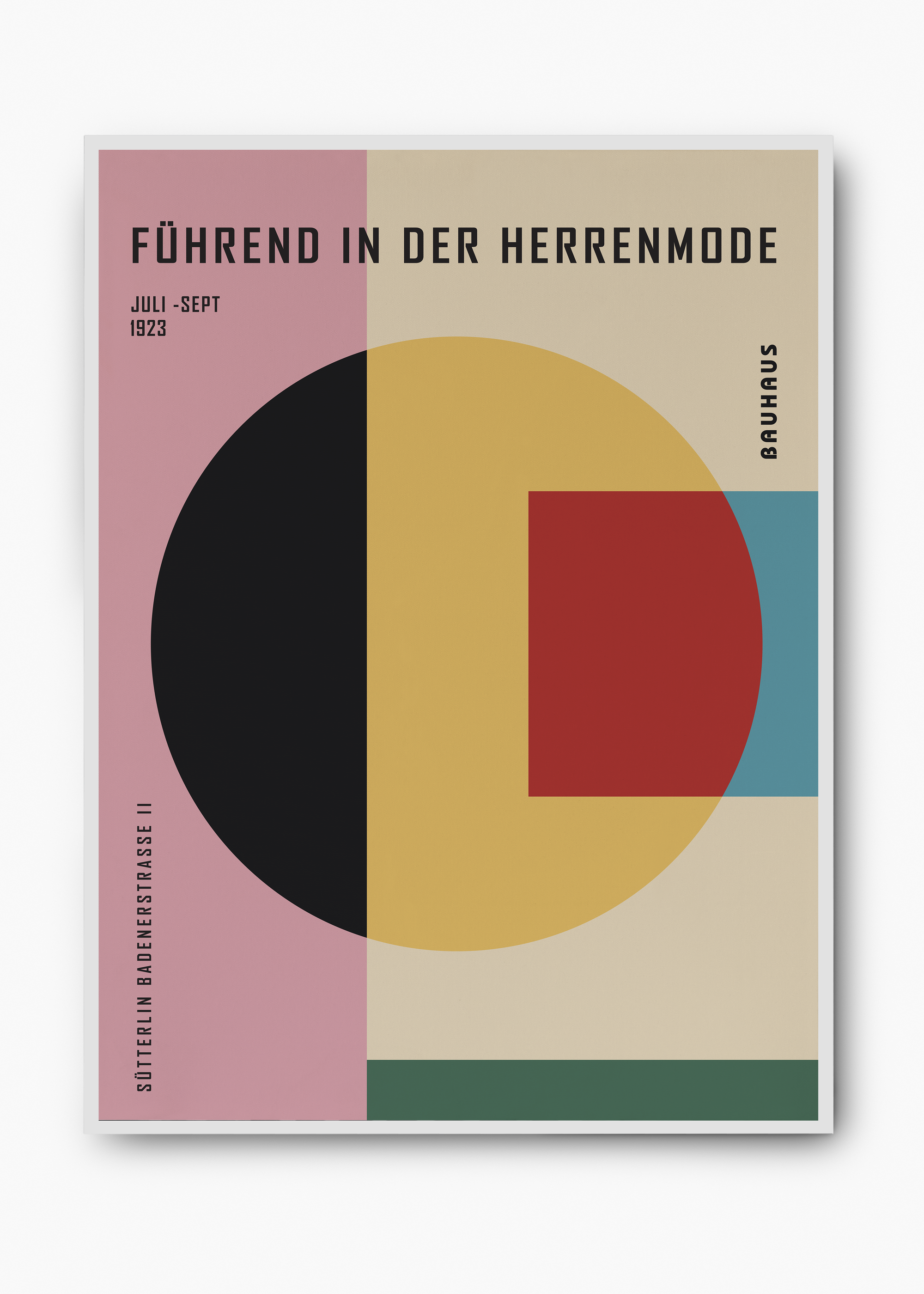Quadro Bauhaus Contrasto - 2