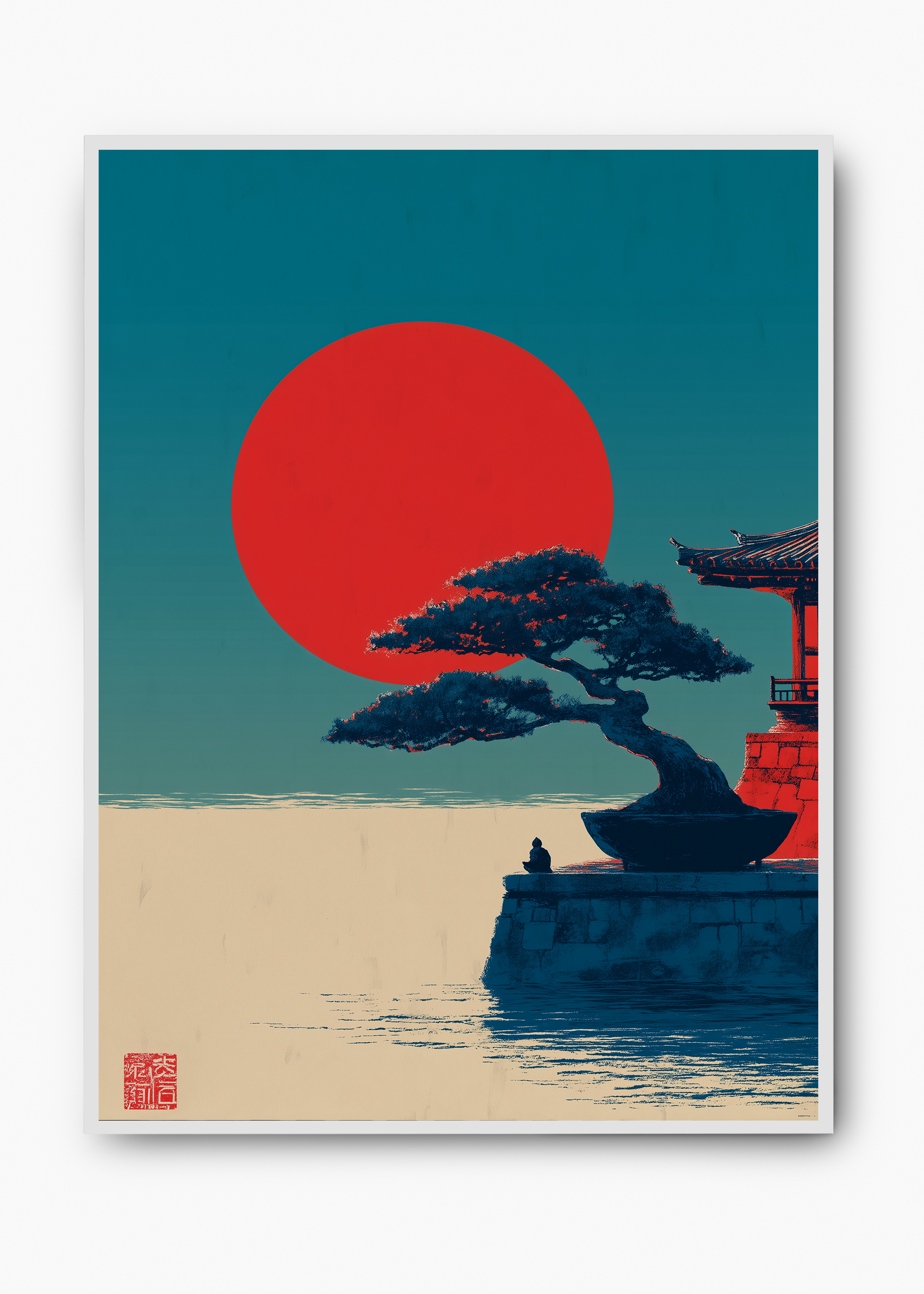 Quadro Japones Night - 2