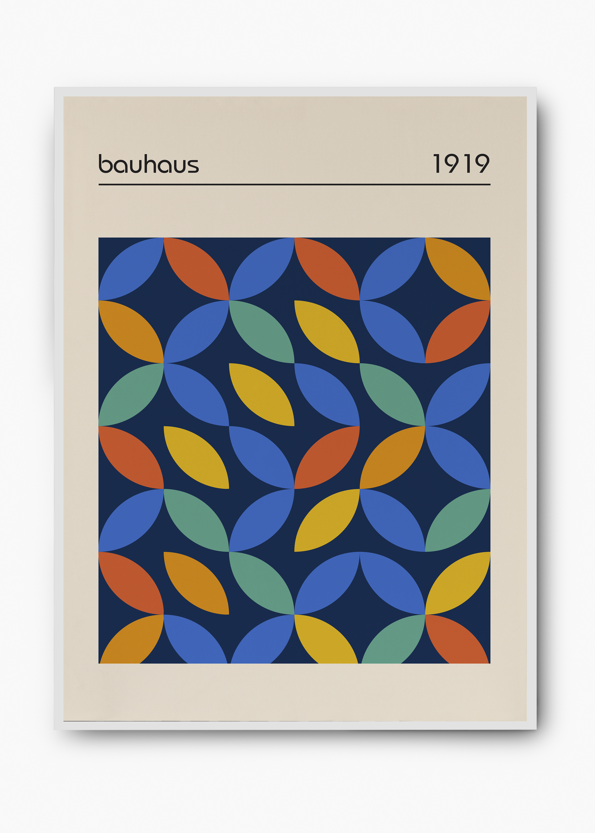Quadro Bauhaus Vivid Composition - 2