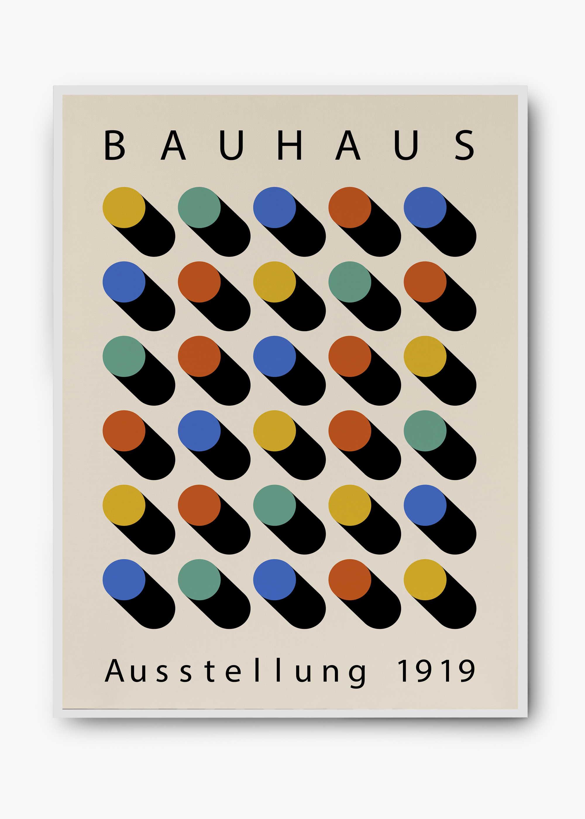Quadro Bauhaus Circle Theory - 2