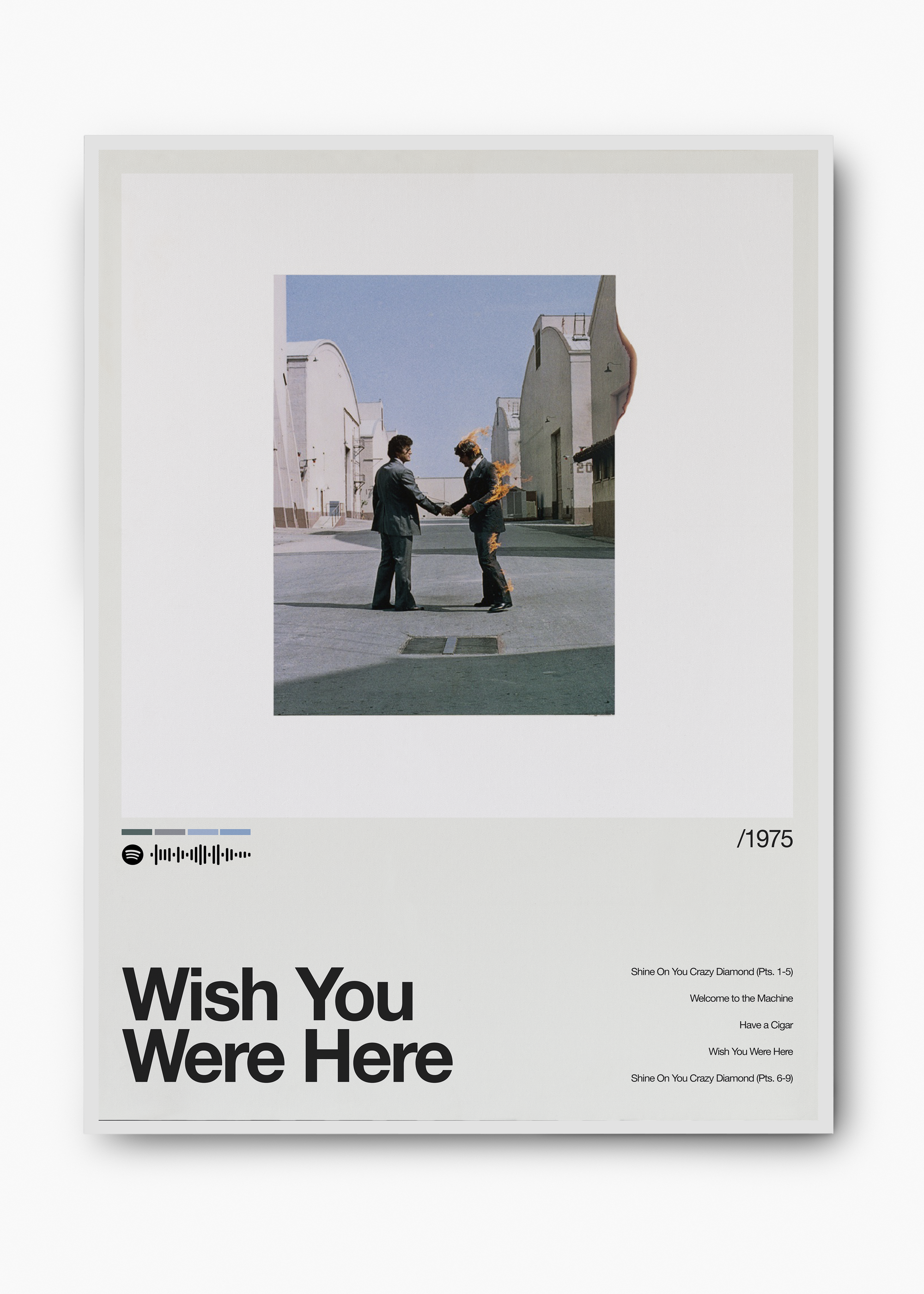 Quadro Pink Floyd Wish You Were Here II - 2