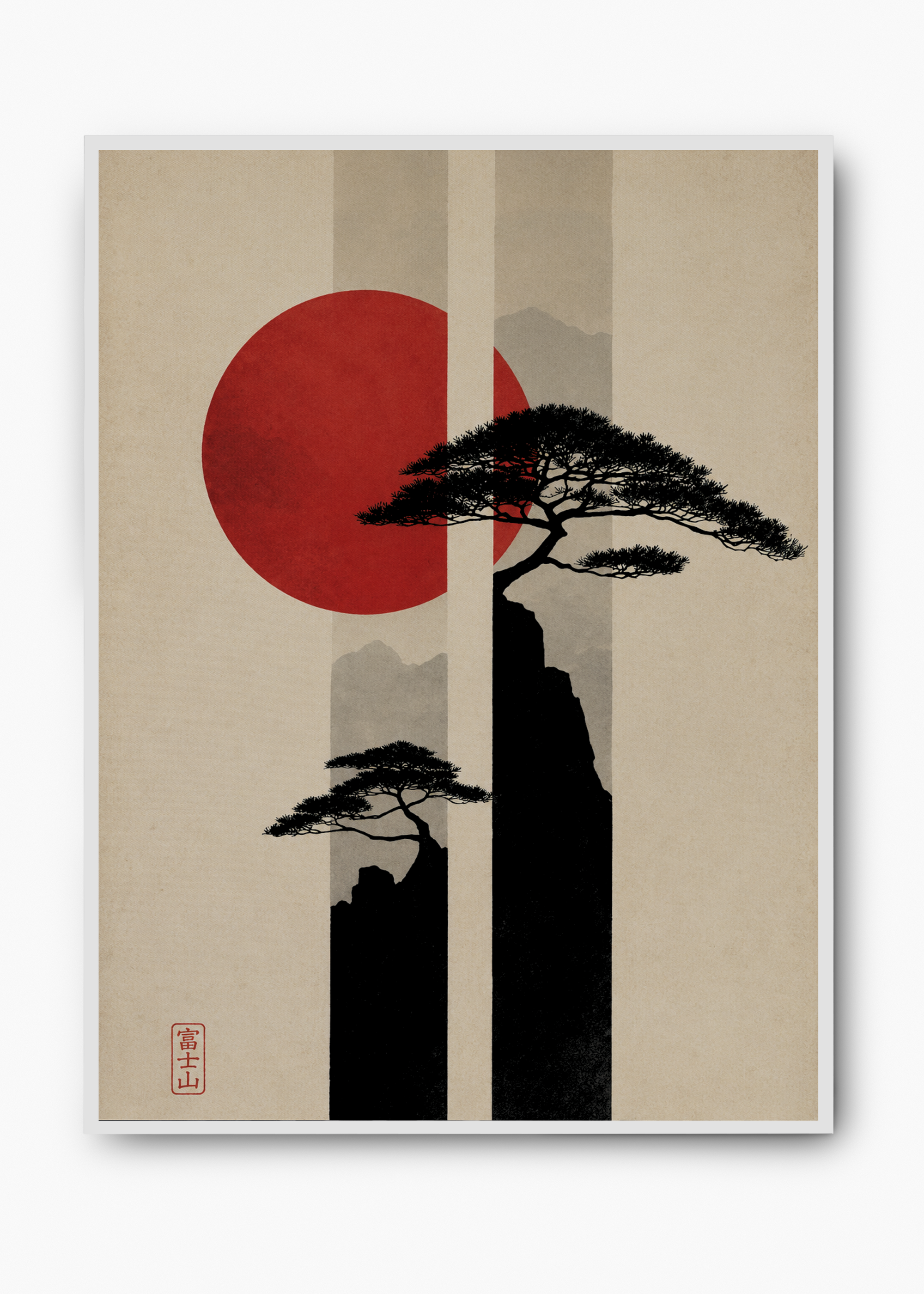 Quadro Japonês Matsu Panels - 2