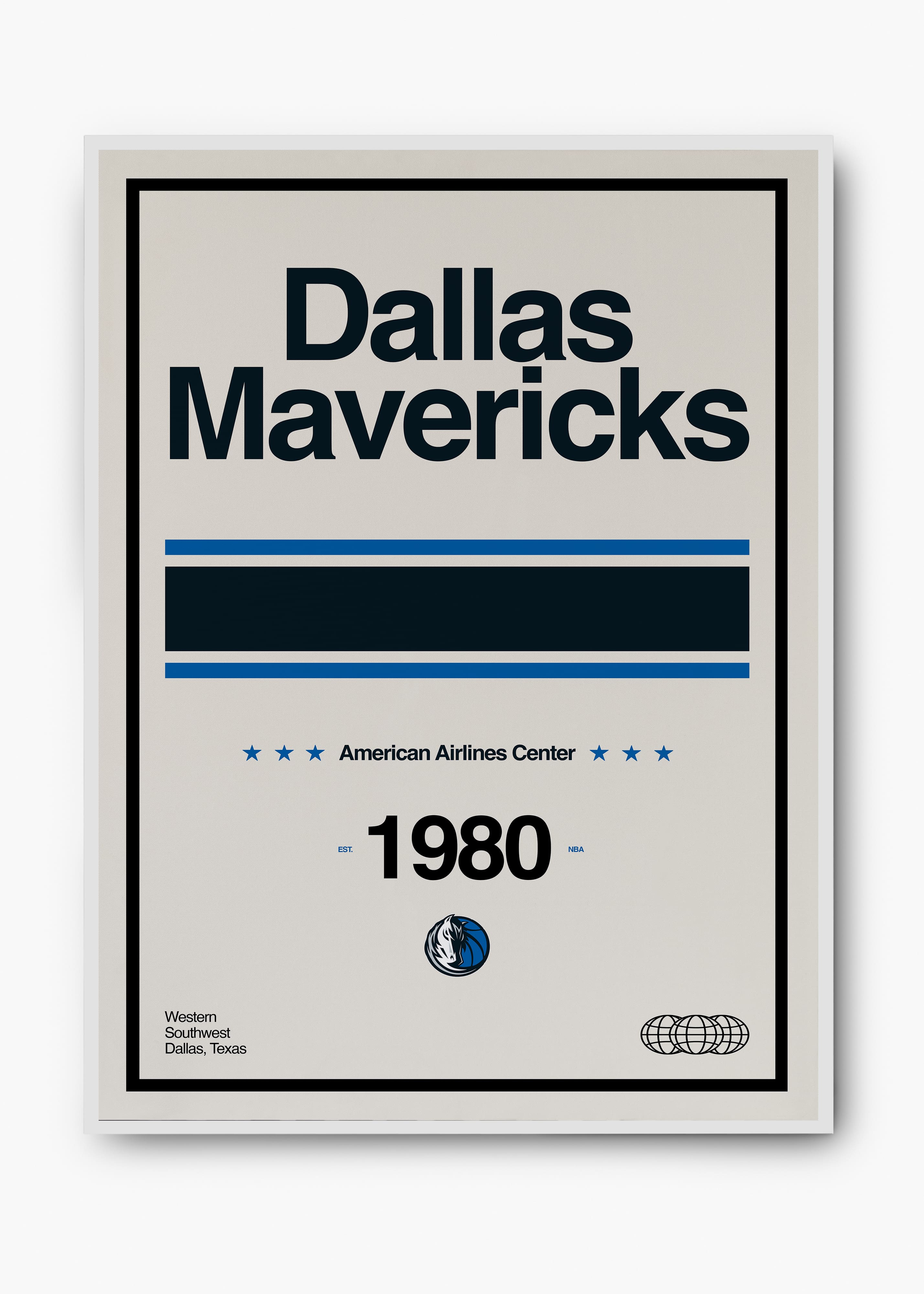Quadro NBA Dallas Mavericks