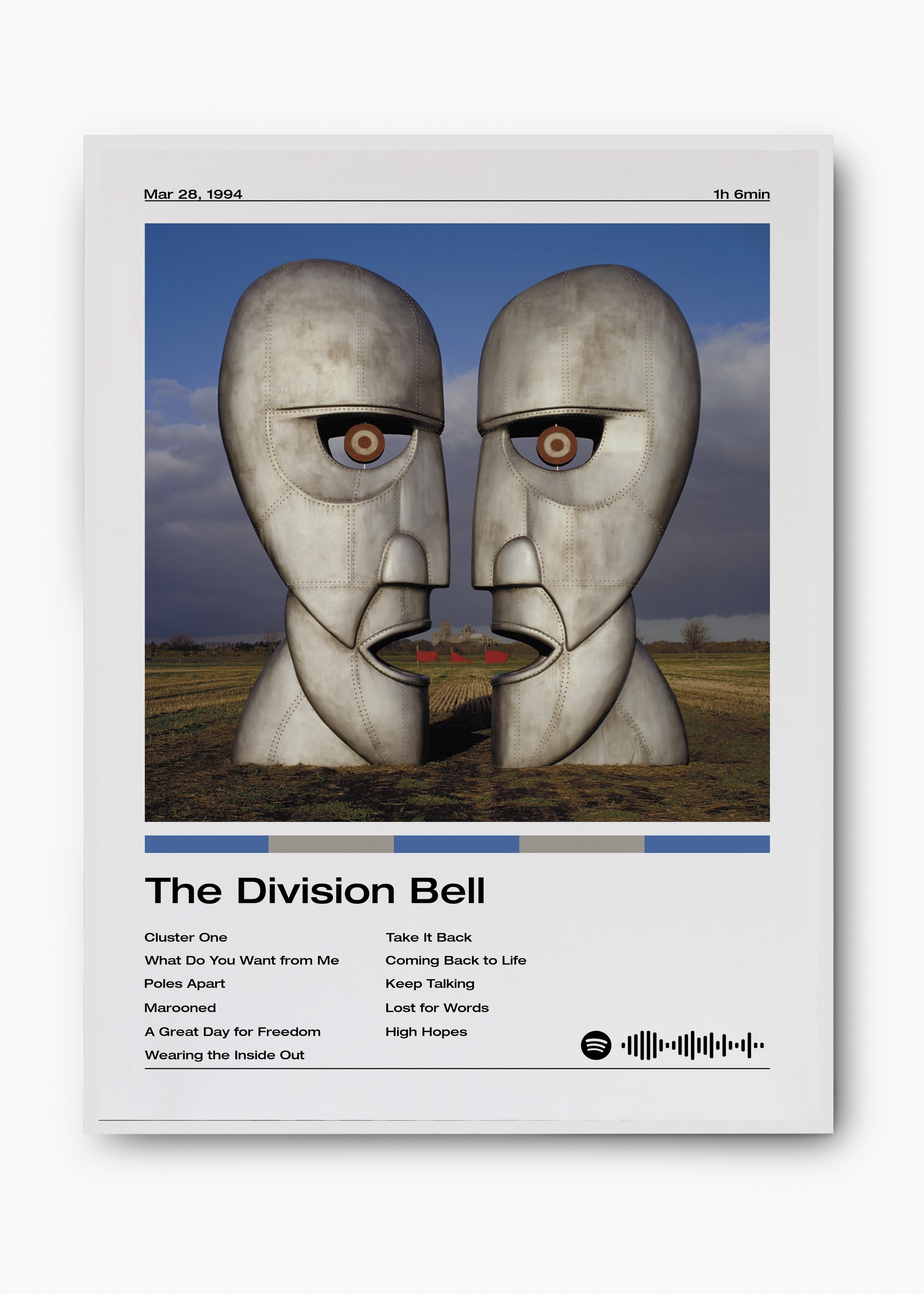 Quadro Pink Floyd The Division Bell - 2