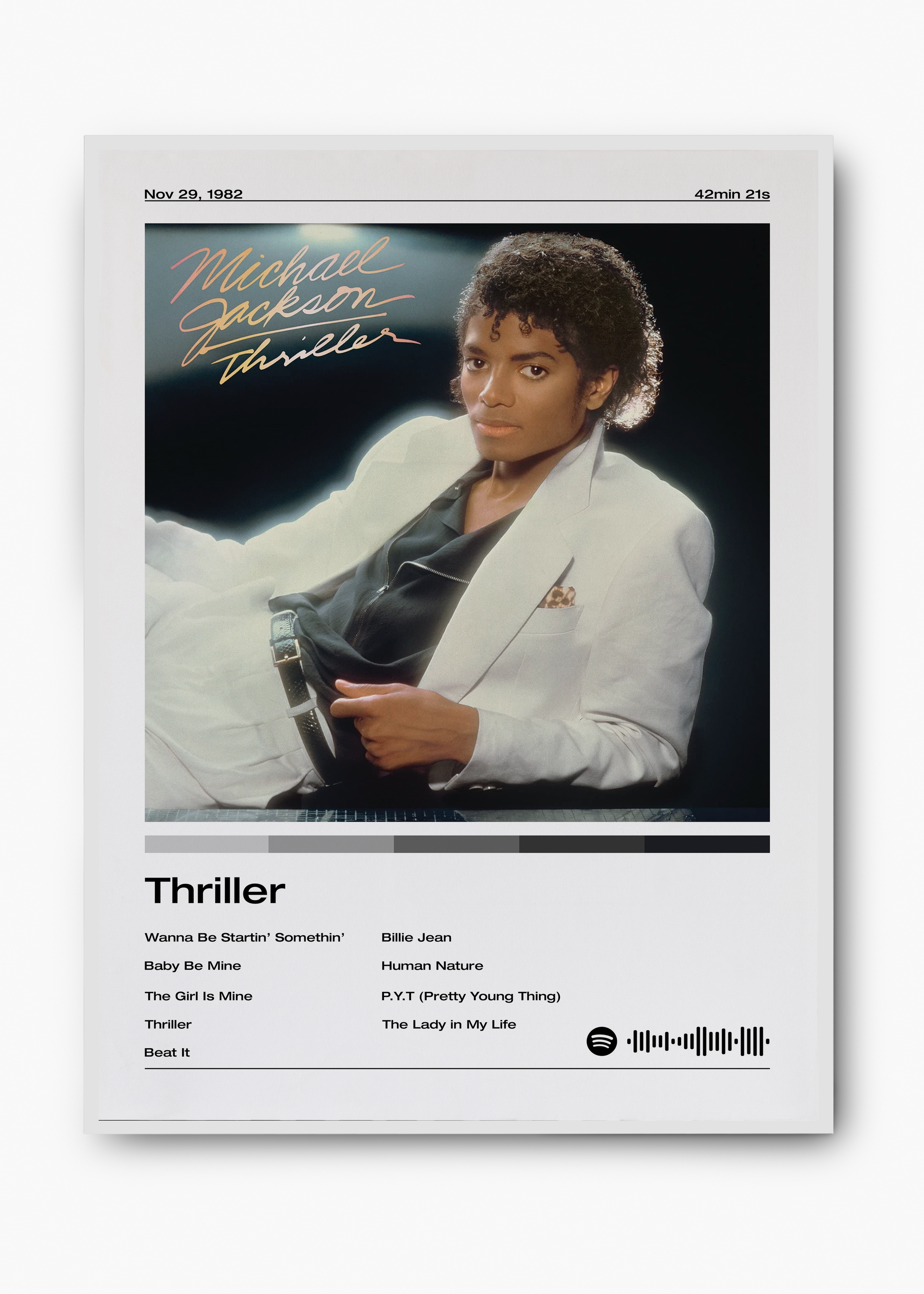 Quadro  Michael Jackson Thriller - 2