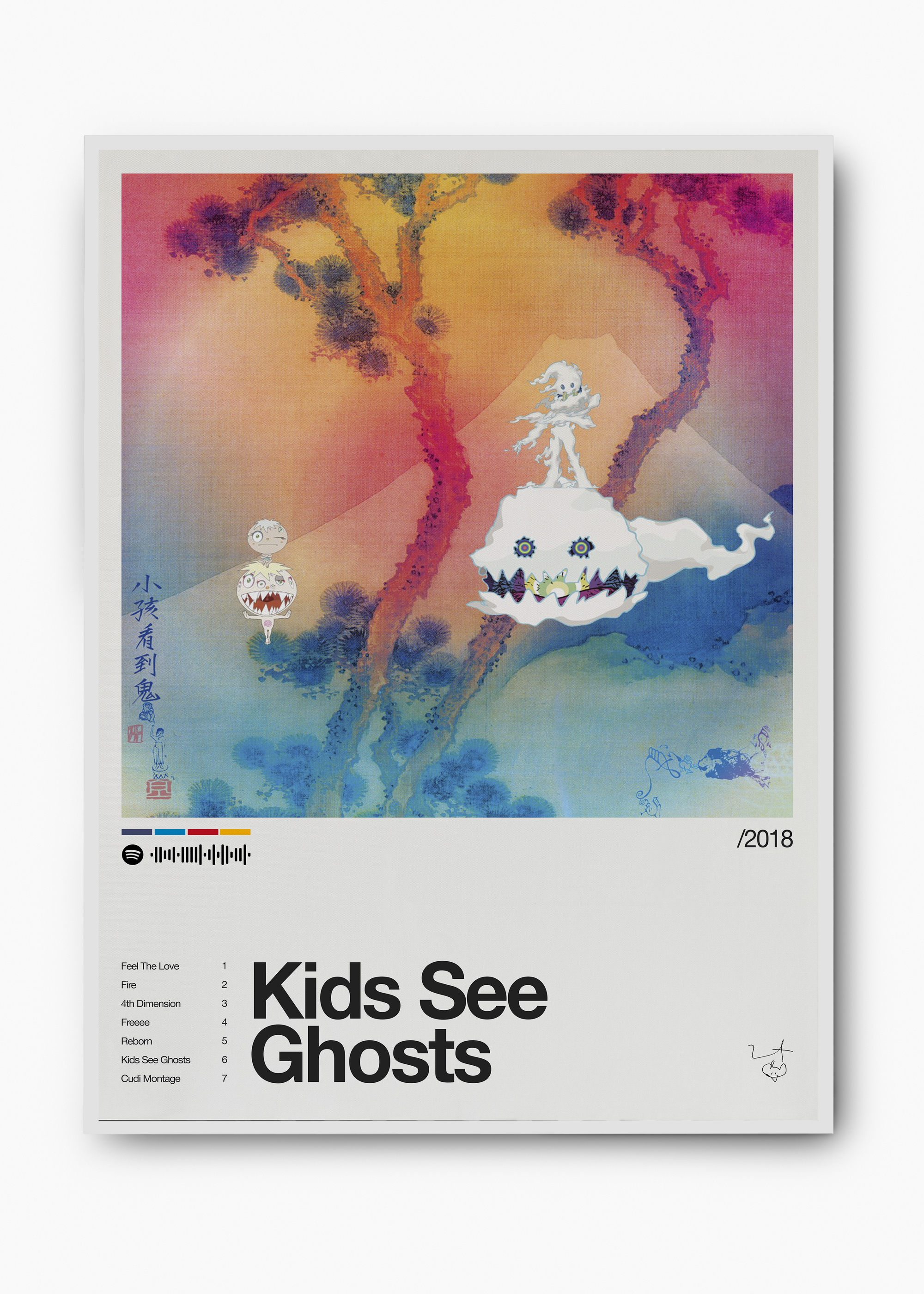 Quadro Kanye West Kids See Ghosts II - 2